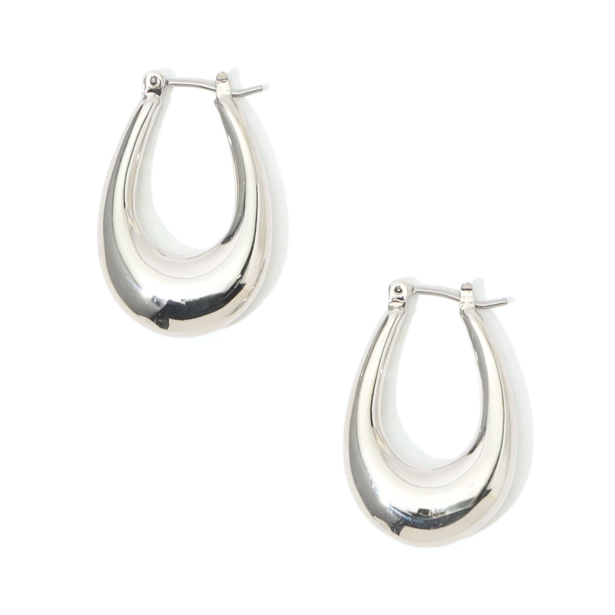 Kenneth Jay Lane Oval Hoops ピアス