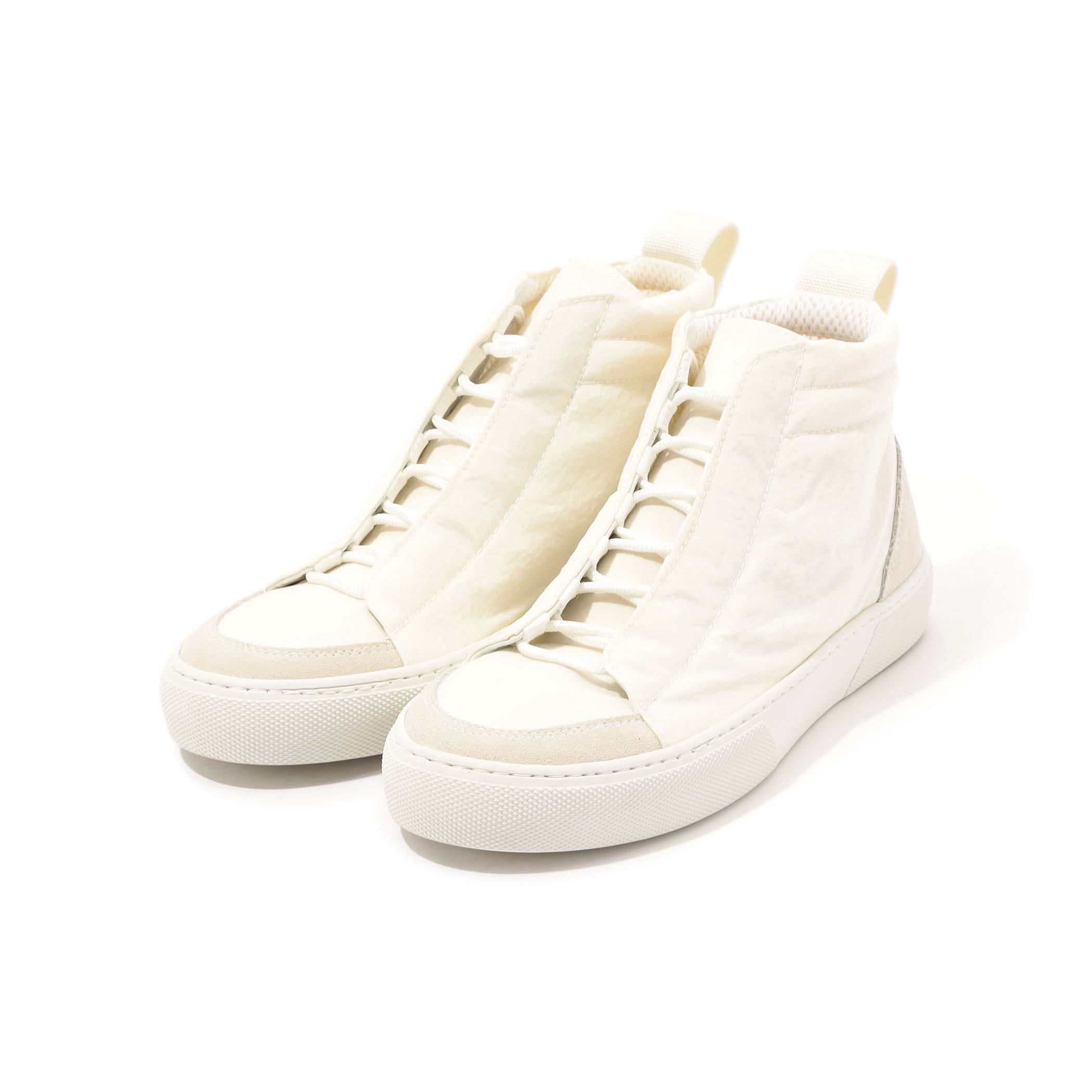 マットナイロン ハイカットスニーカー SWCMN8379｜トゥモローランド