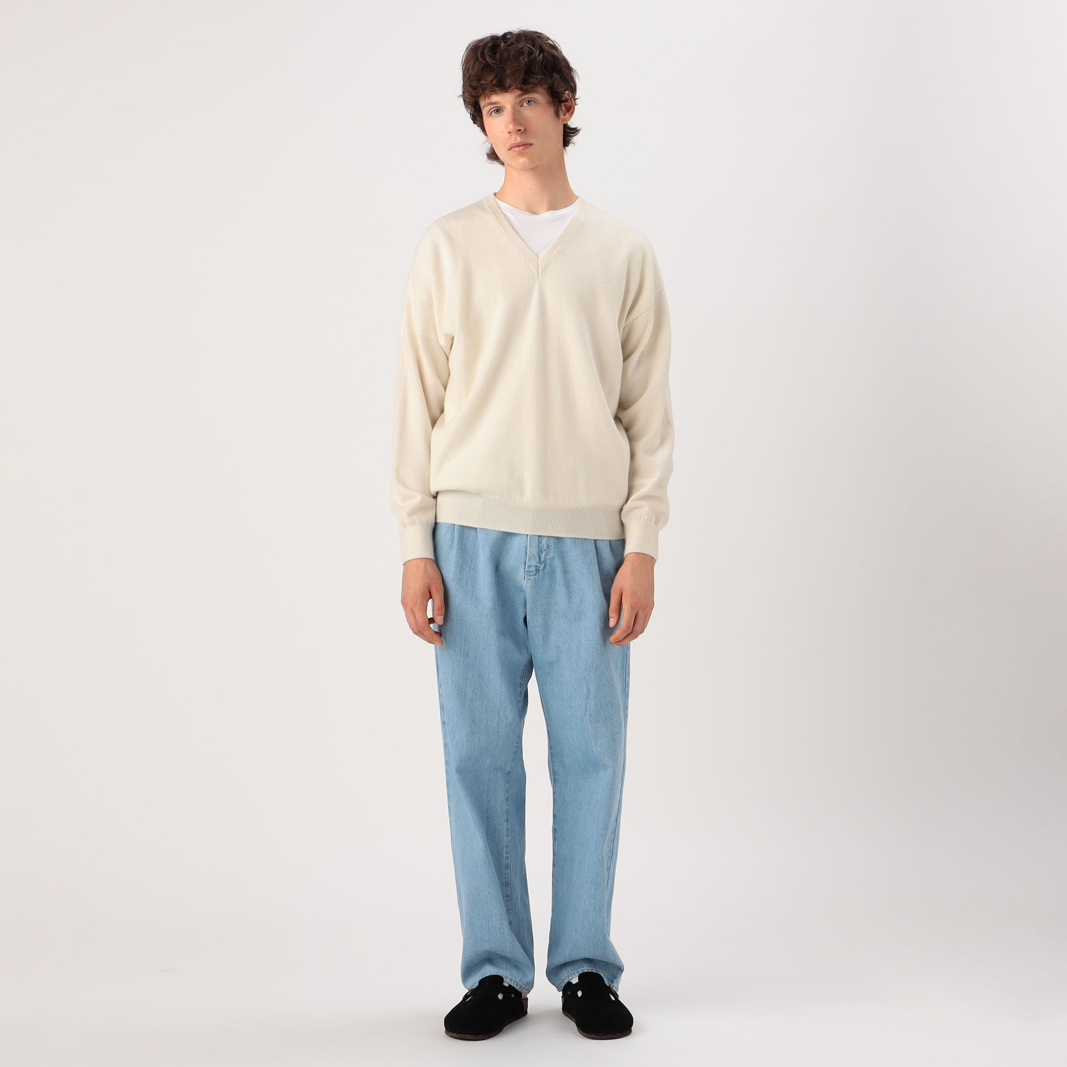 90s 00s dunhill カシミヤ　Vネックニット　モンゴルカシミヤ モンゴルカシミアVネックニット｜トゥモローランド 公式通販