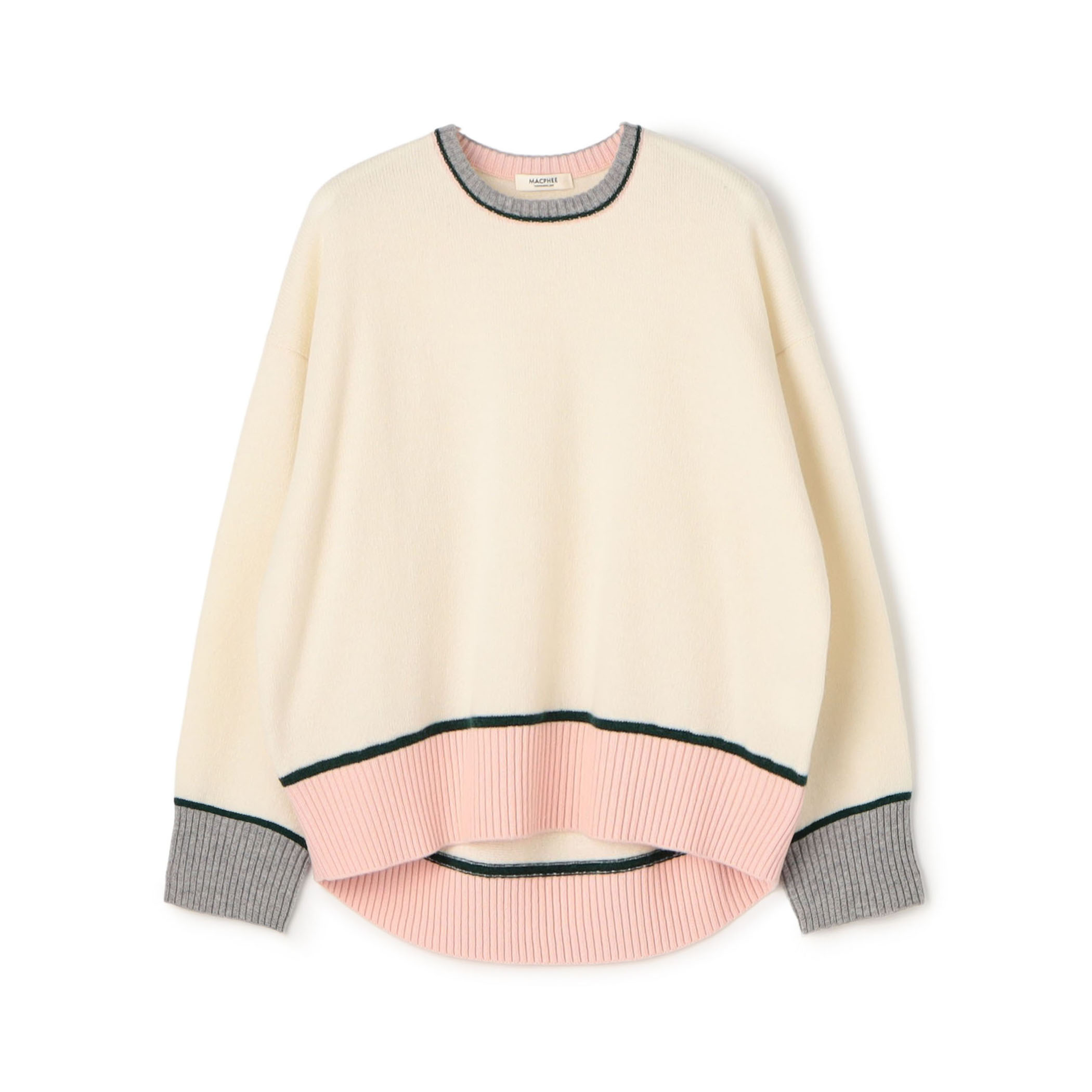 【WEB先行予約】NZ LAMBS クルーネックプルオーバー