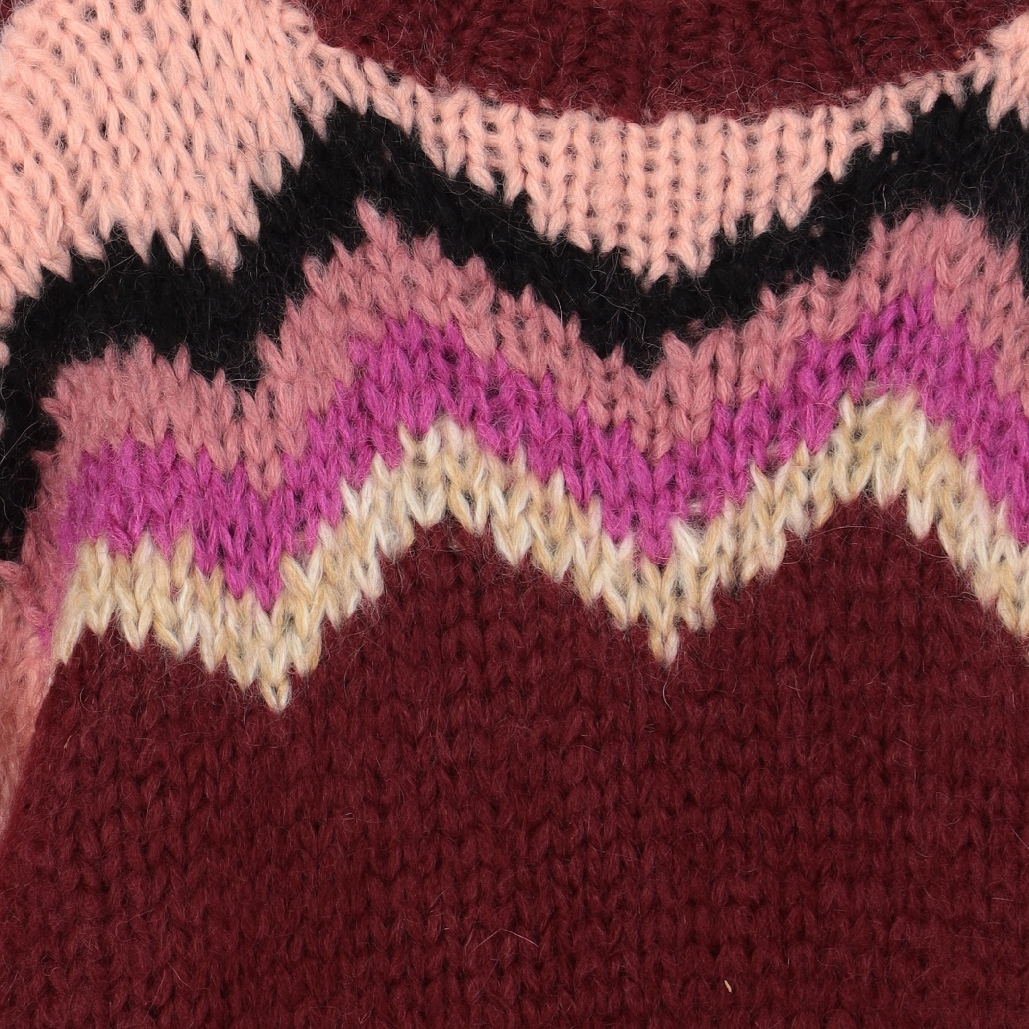 カラーインターシャ クルーネックプルオーバー｜トゥモローランド 公式通販