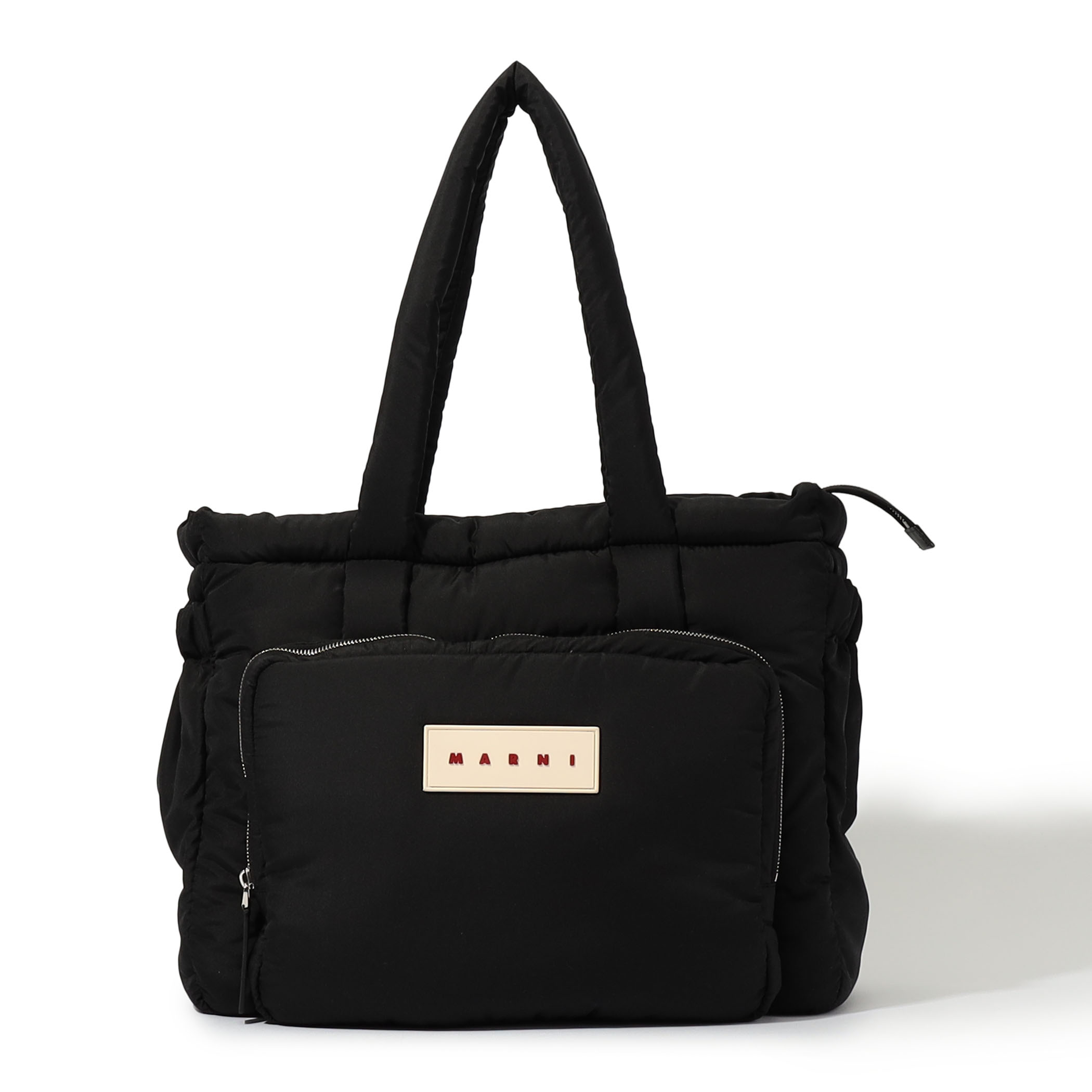 MARNI BOSTON ブラック Puff E/W トートバッグ
