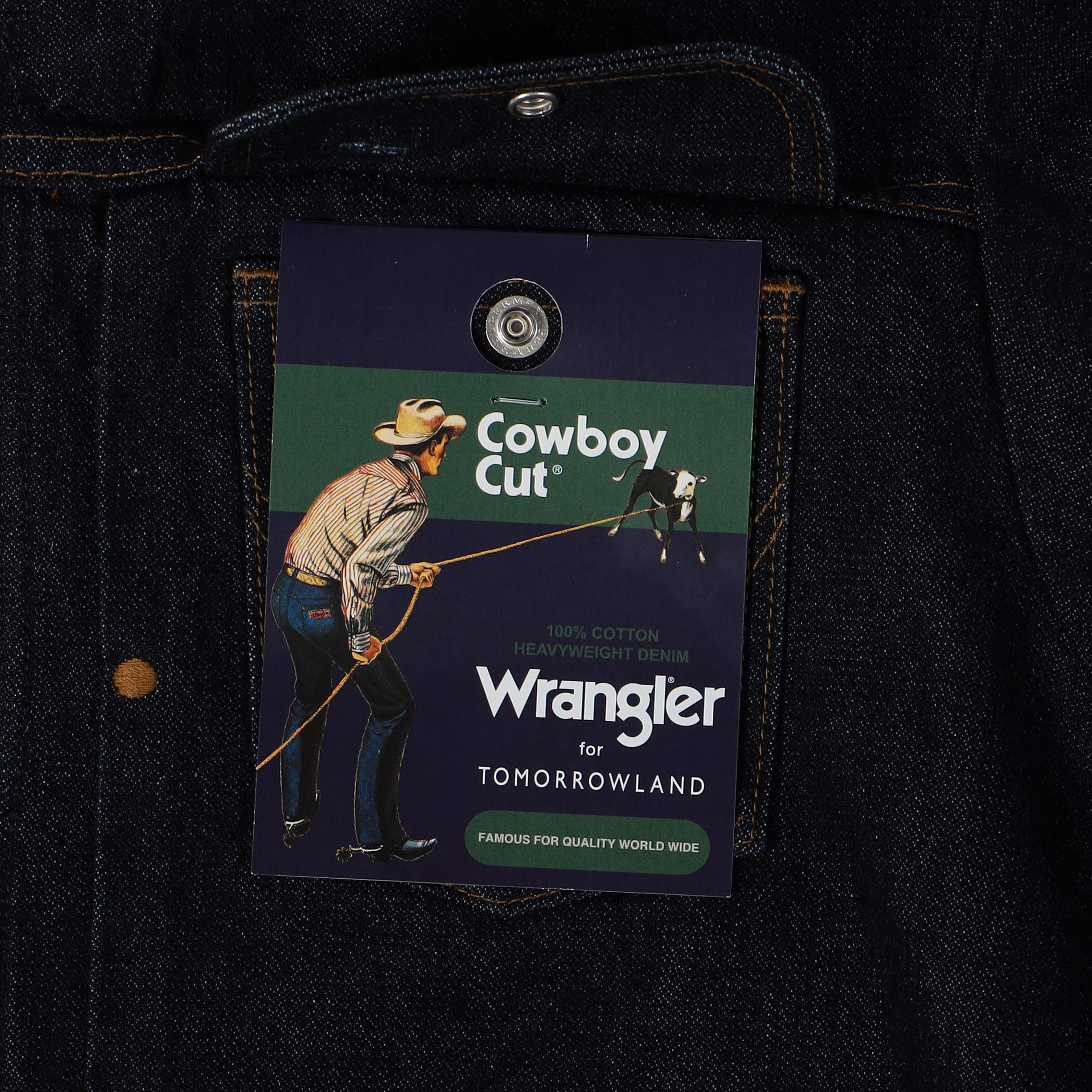 別注】Wrangler Wrancher ブロークンデニム パンツ｜トゥモローランド