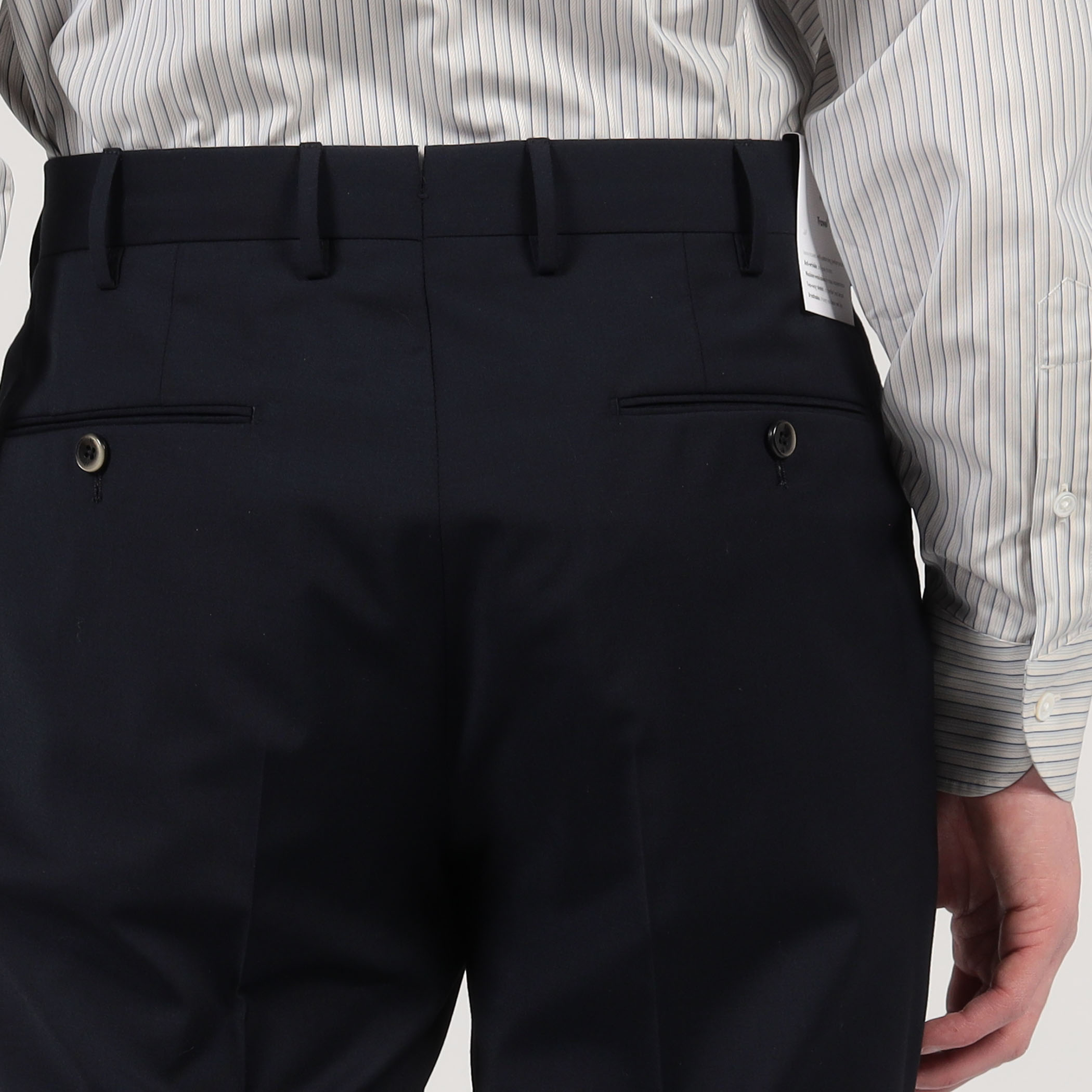 PT TORINOスラックス PT TORINO GENTLEMAN FIT 1プリーツスリムスラックス