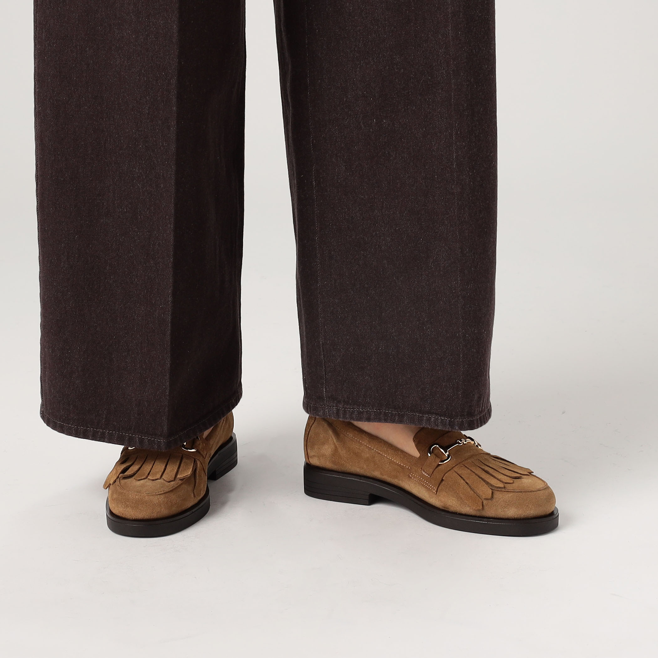 NUYOU スエード タッセル ローファー｜トゥモローランド 公式通販