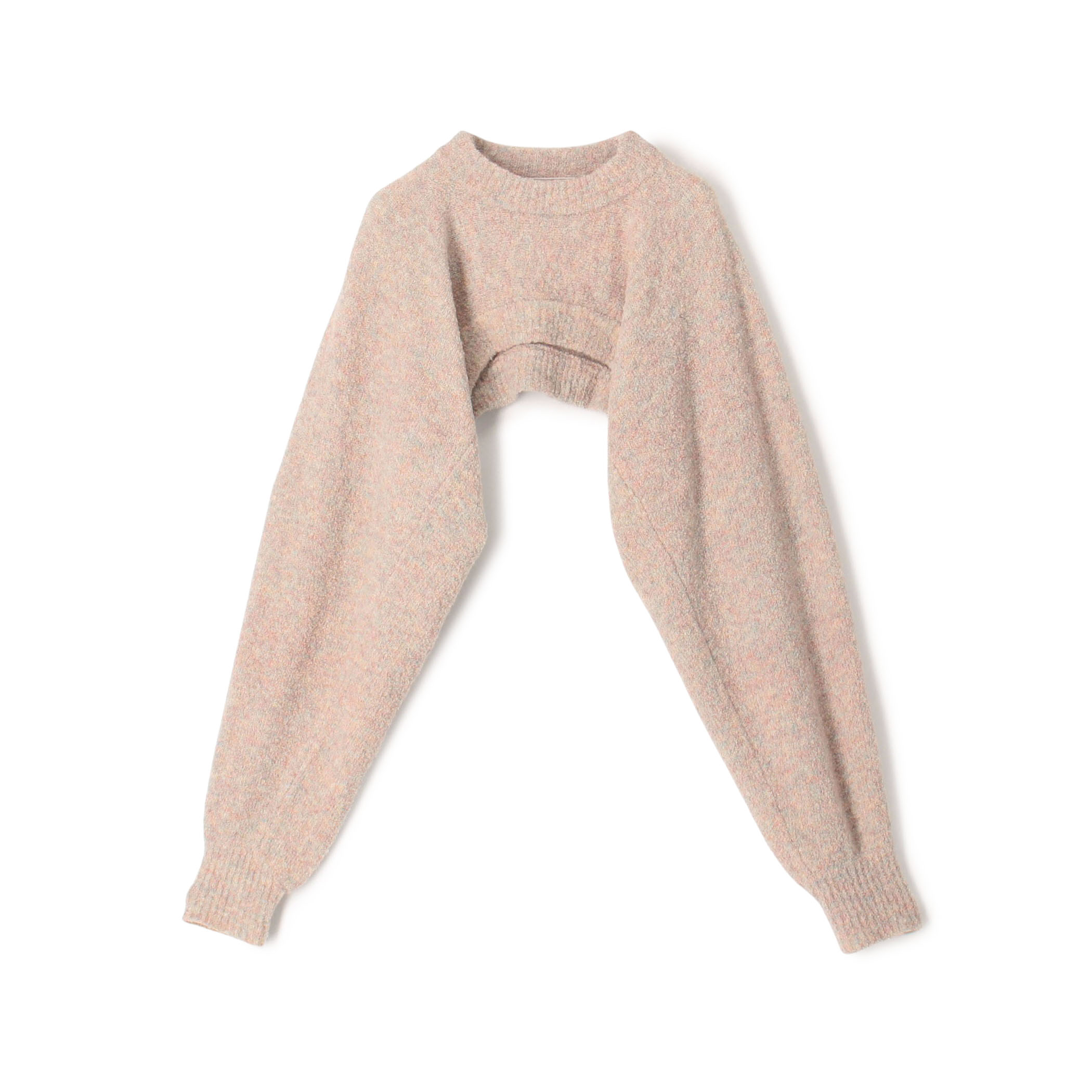 ■ウールブークレー クロップドニット