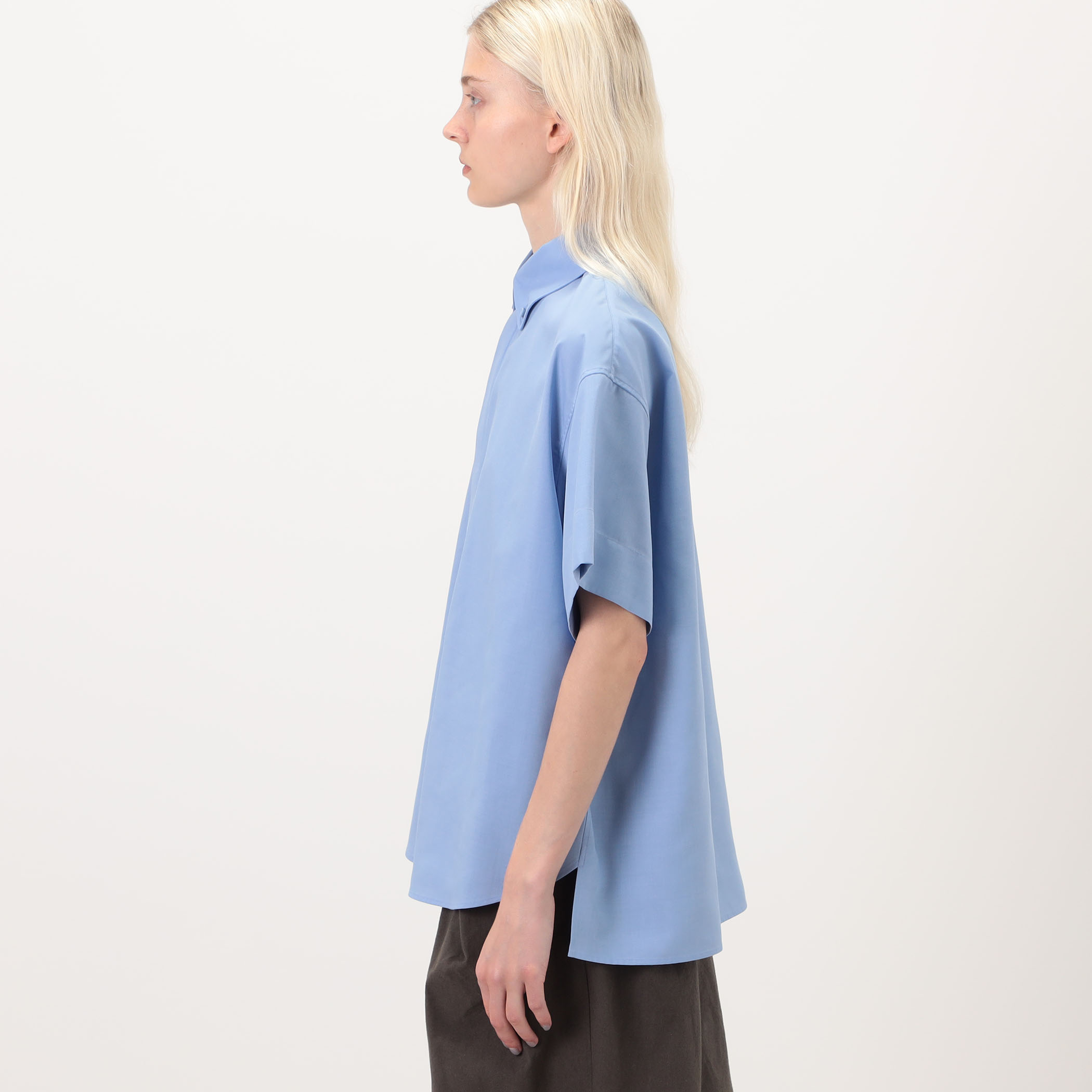 美品 THE RERACS 24SS ラグランニット ショートスリーブポロシャツ ADRER（アドラー） ポロシャツ Compact Short Sleeve Knit Polo