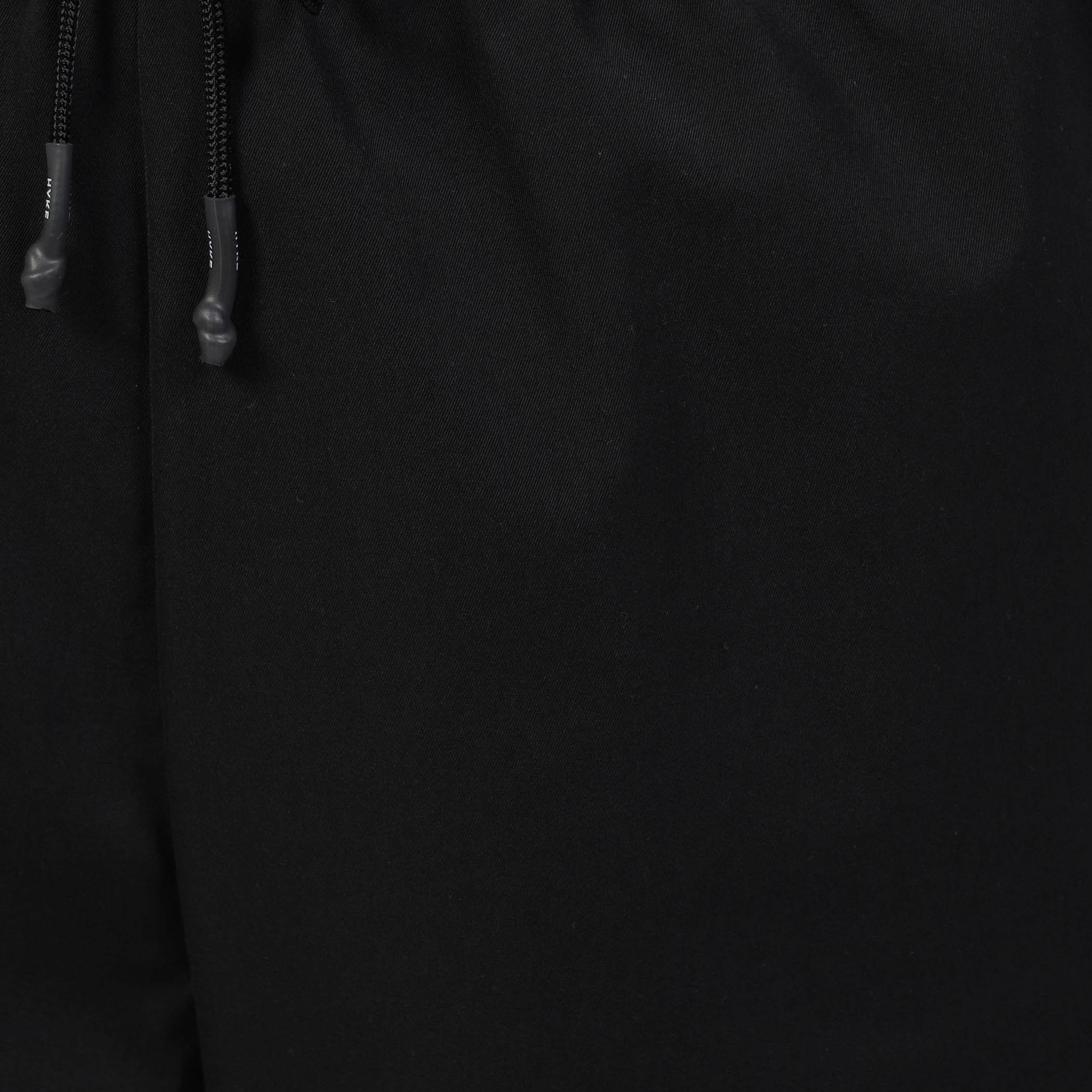 HYKE TASLAN TAPERED PANTS ポリエステル テーパードパンツ