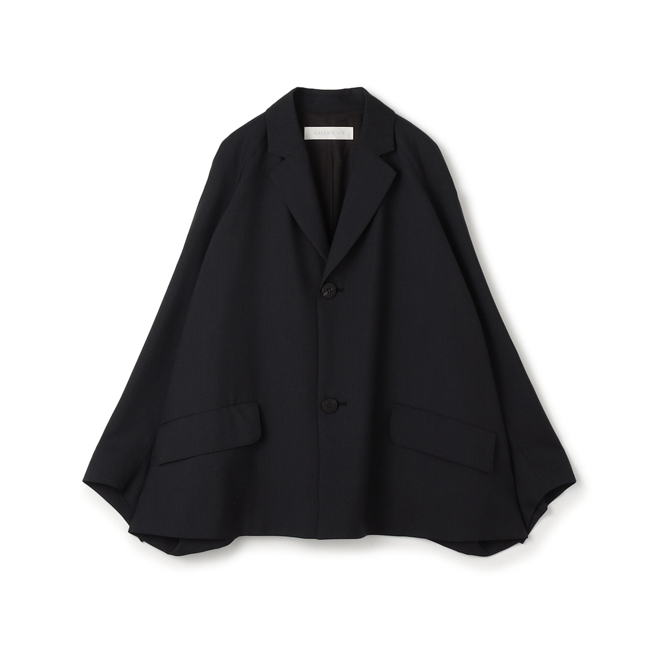 ウォッシャブルトロピカル チェスターカラージャケット