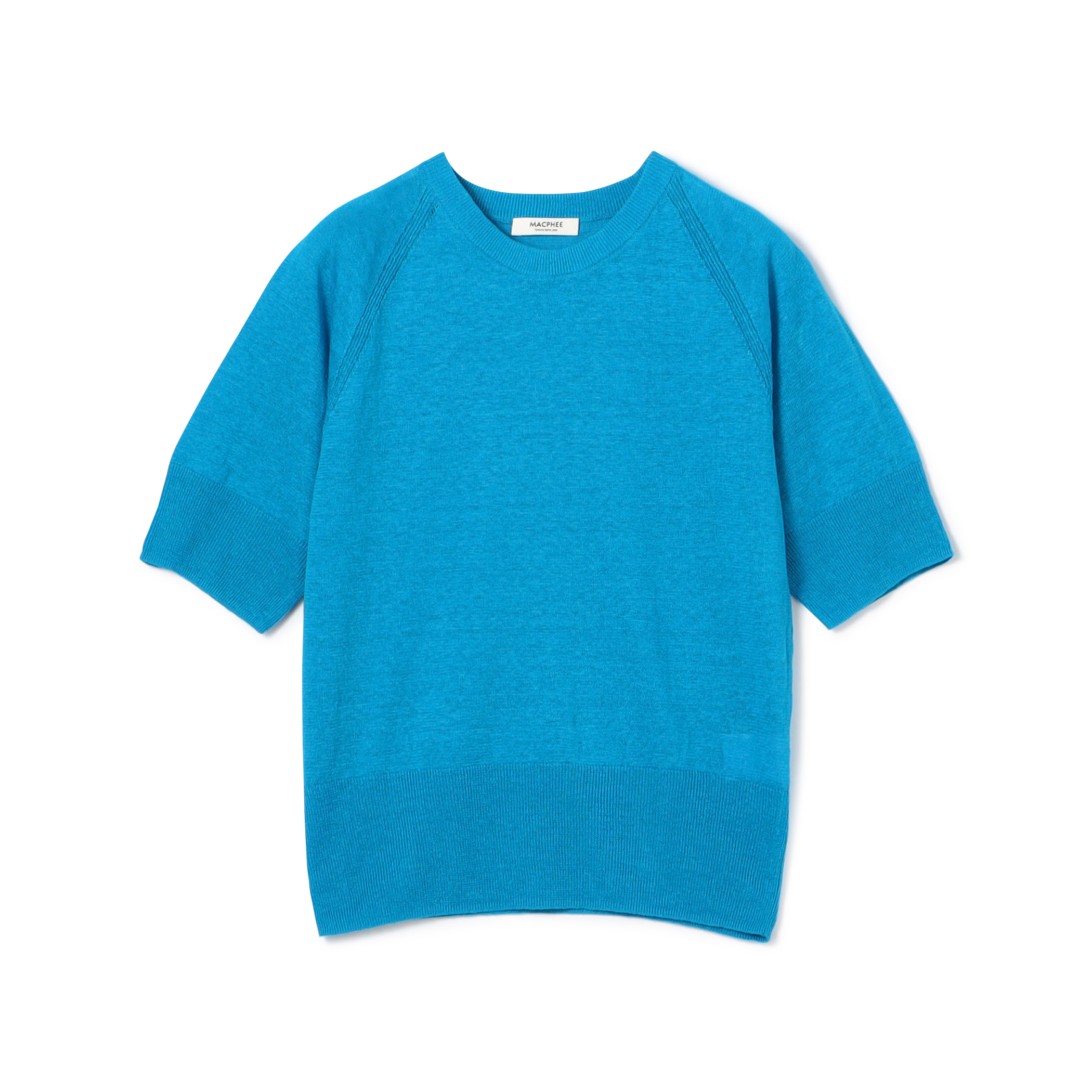 プレーンリネン ハーフスリーブプルオーバー