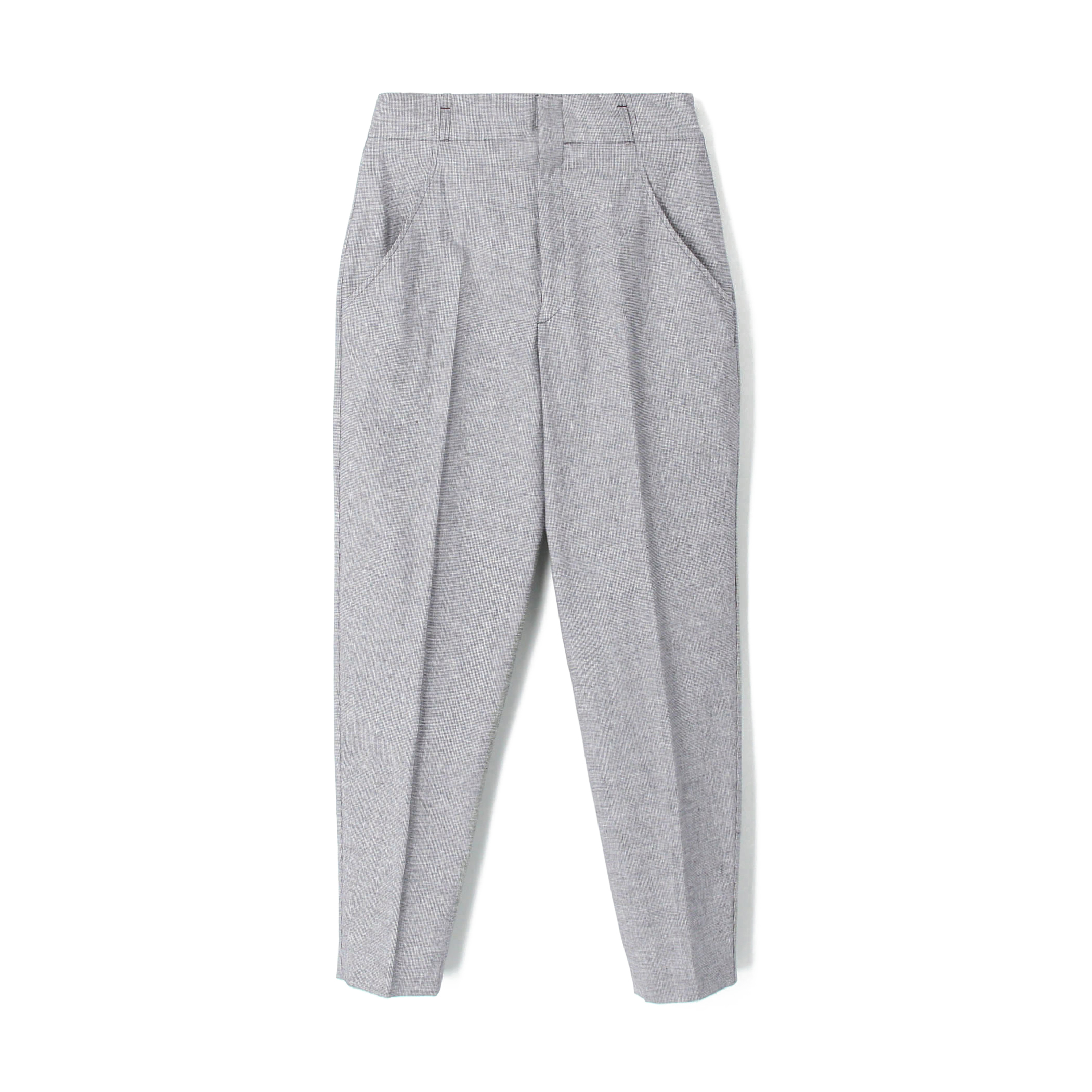 ISABEL MARANT ETOILE PHIL コットンリネンパンツ ① ISABEL MARANT ETOILE LOULIA コットンリネン チェックプリント