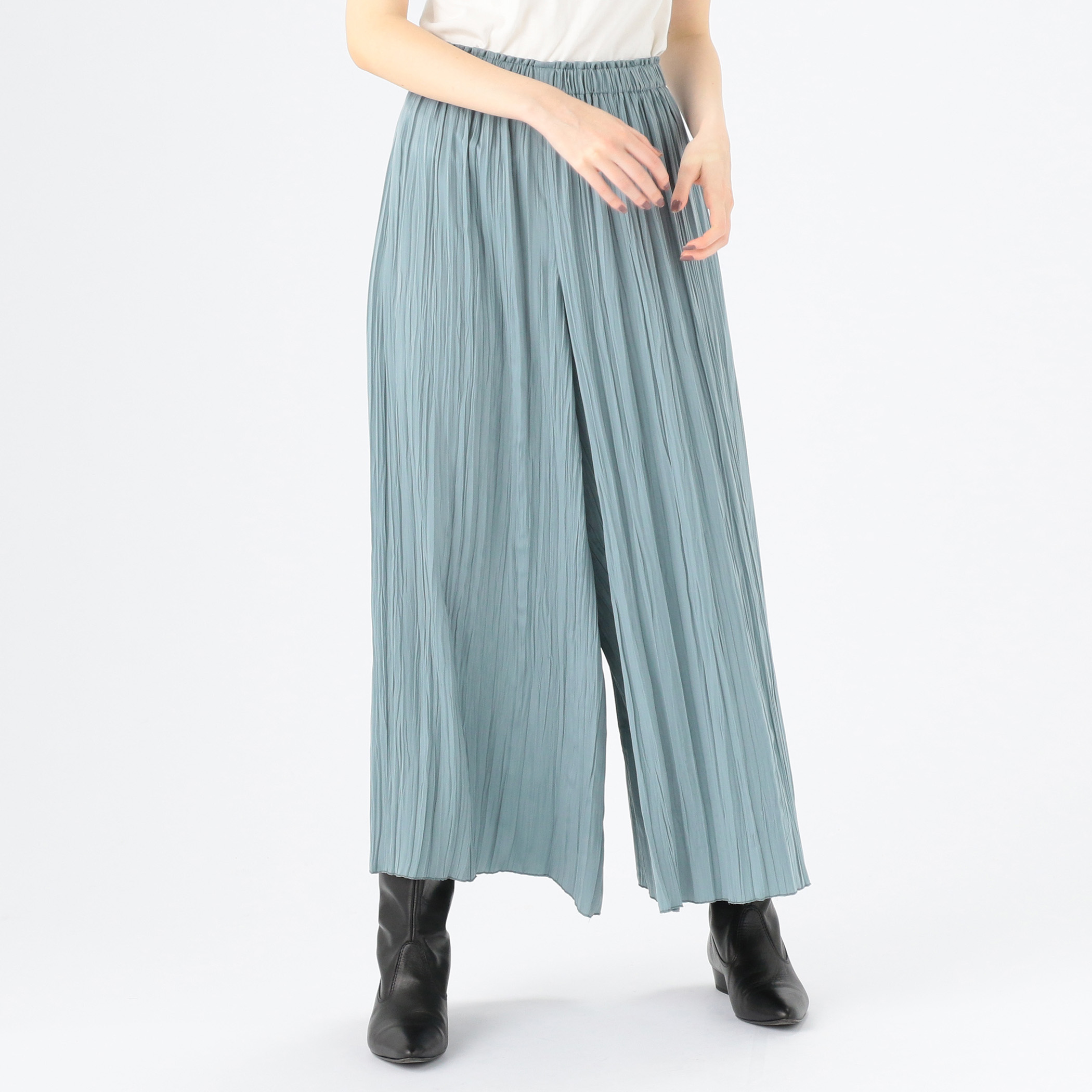 トゥモローランド ボールジィ 定価1,7万円 プリーツワイドパンツ B402 ランダムプリーツ イージーワイドパンツ｜トゥモローランド 公式通販