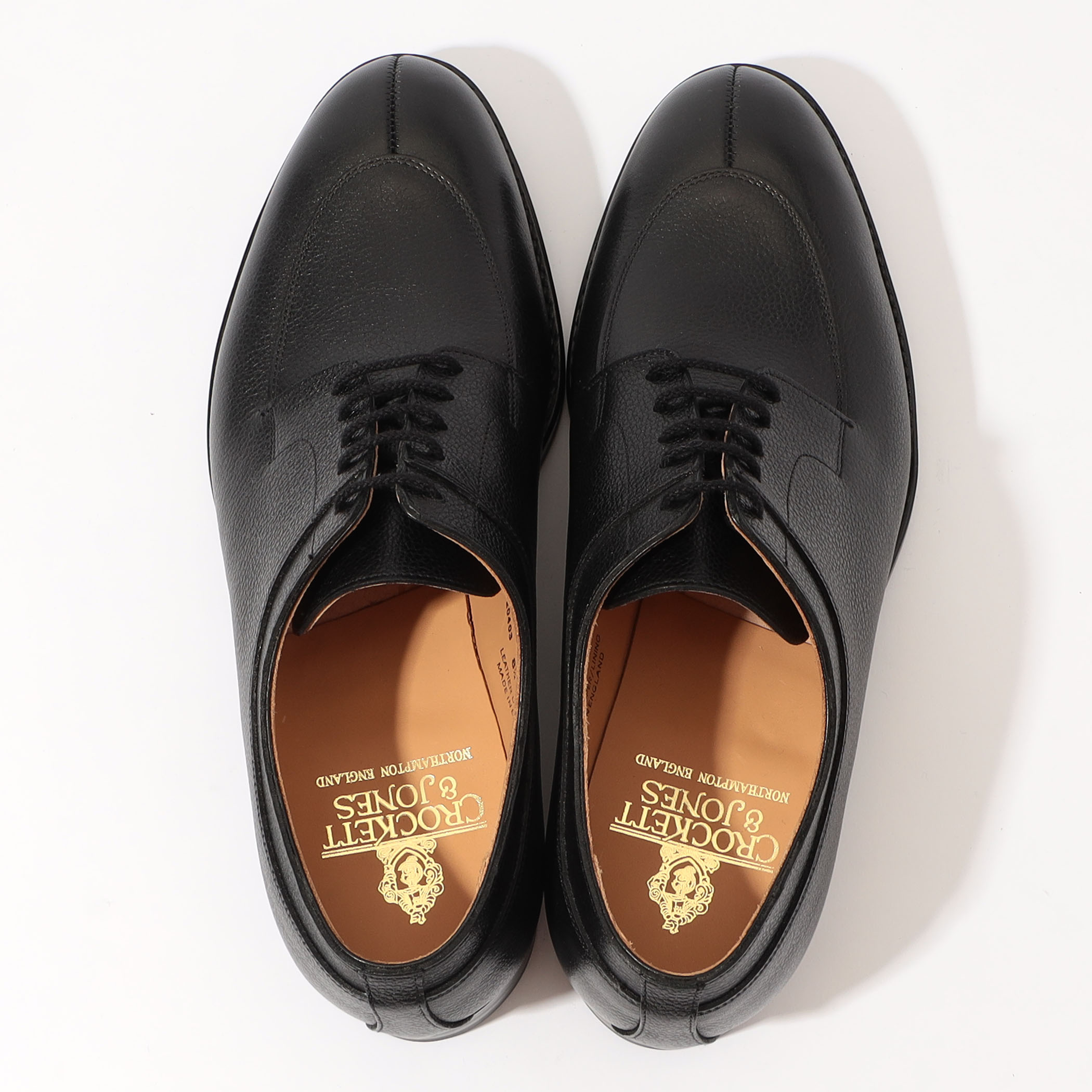 別注】 CROCKETT&JONES SHELTON5 グレインレザー Uチップ レザー