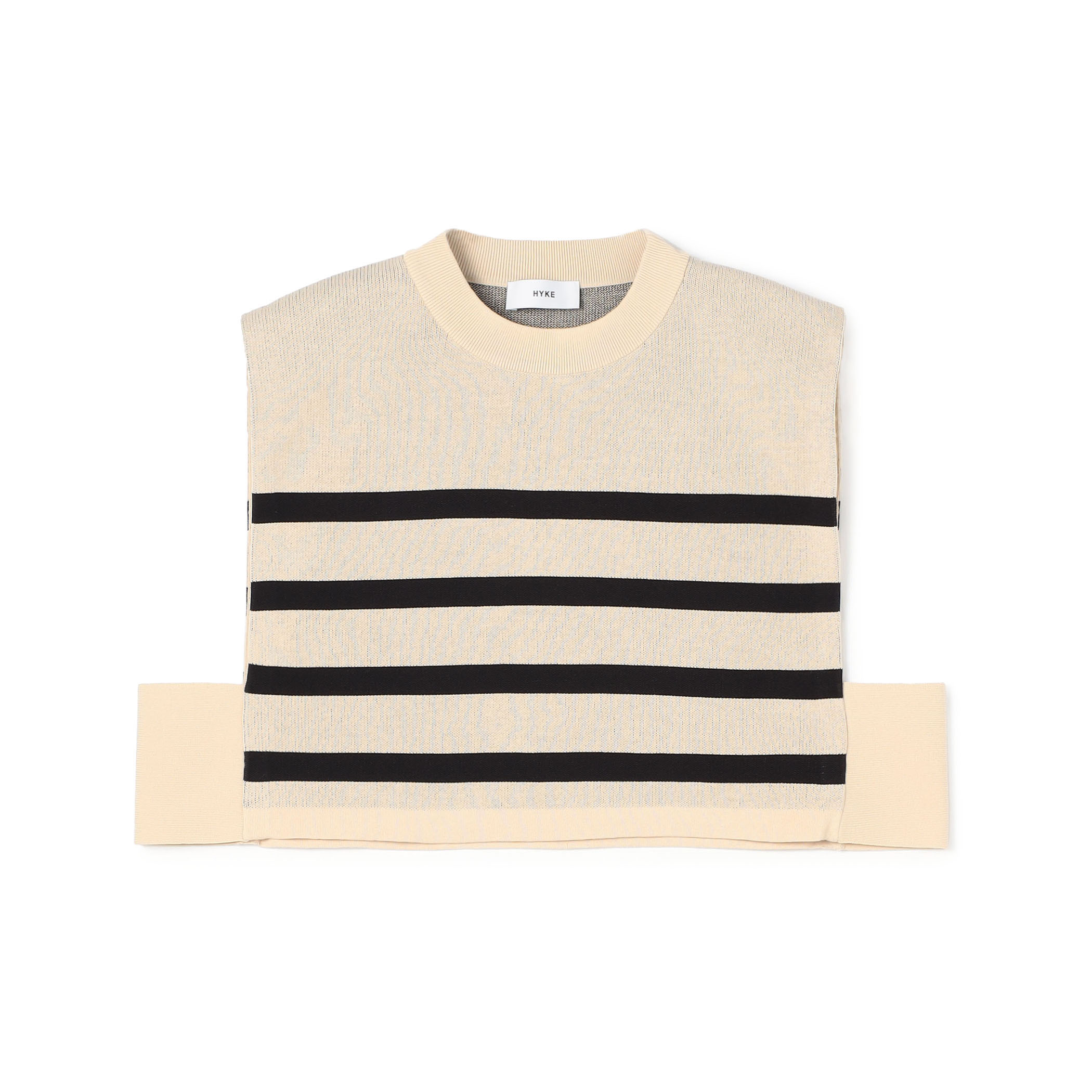 HYKE STRIPED CR TOP ベスト｜トゥモローランド 公式通販