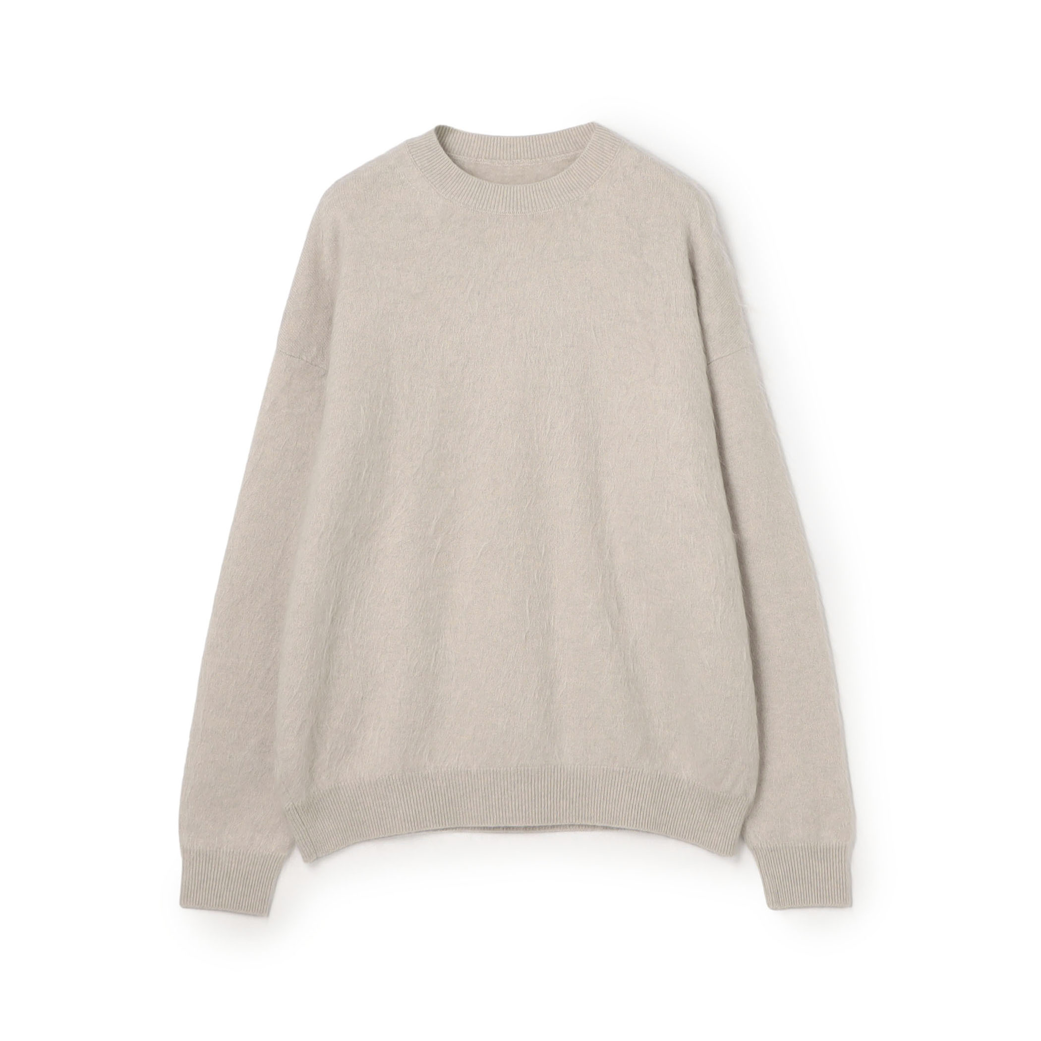 カシミヤファーニット クルーネックプルオーバー