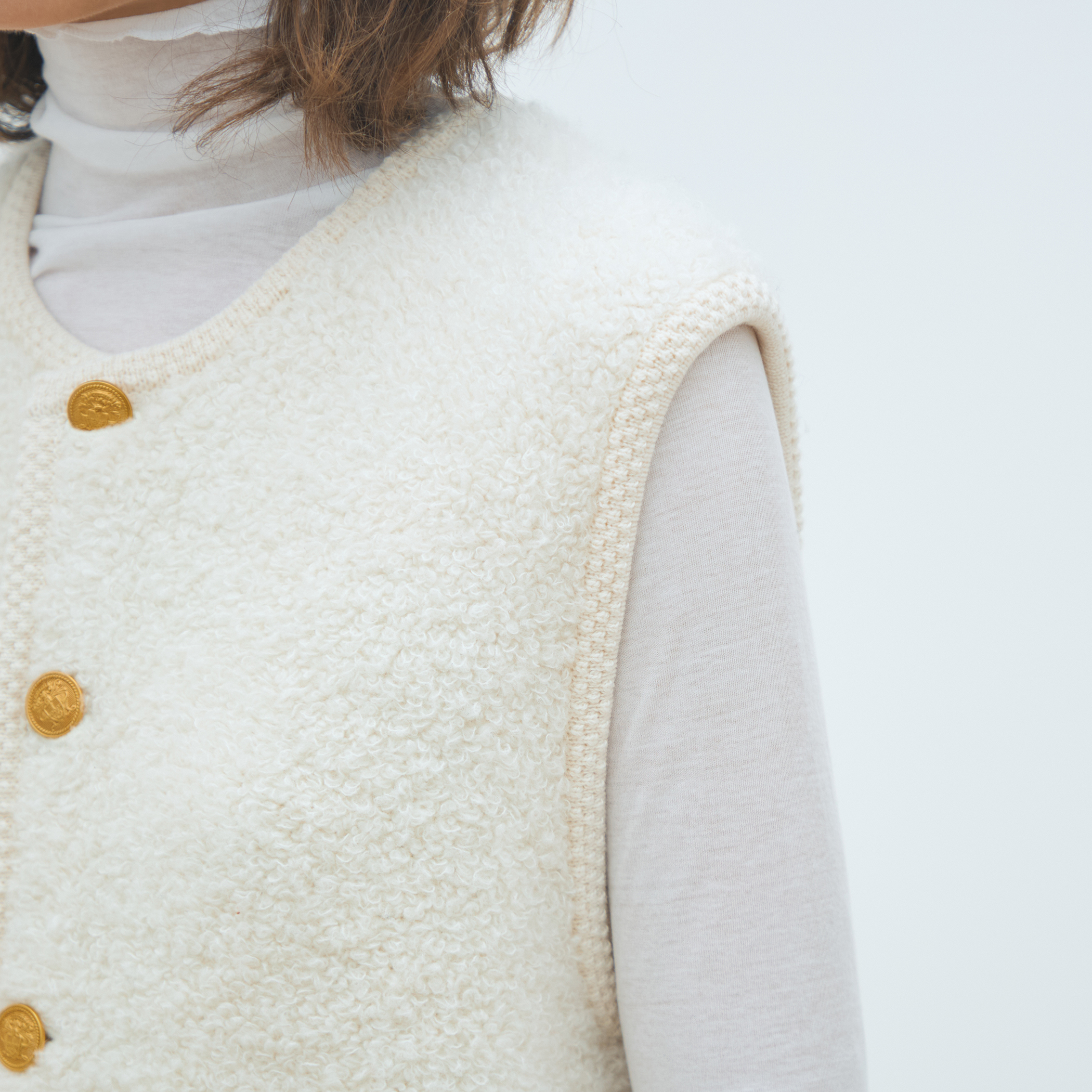 ムートン ロングジレ｜トゥモローランド 公式通販