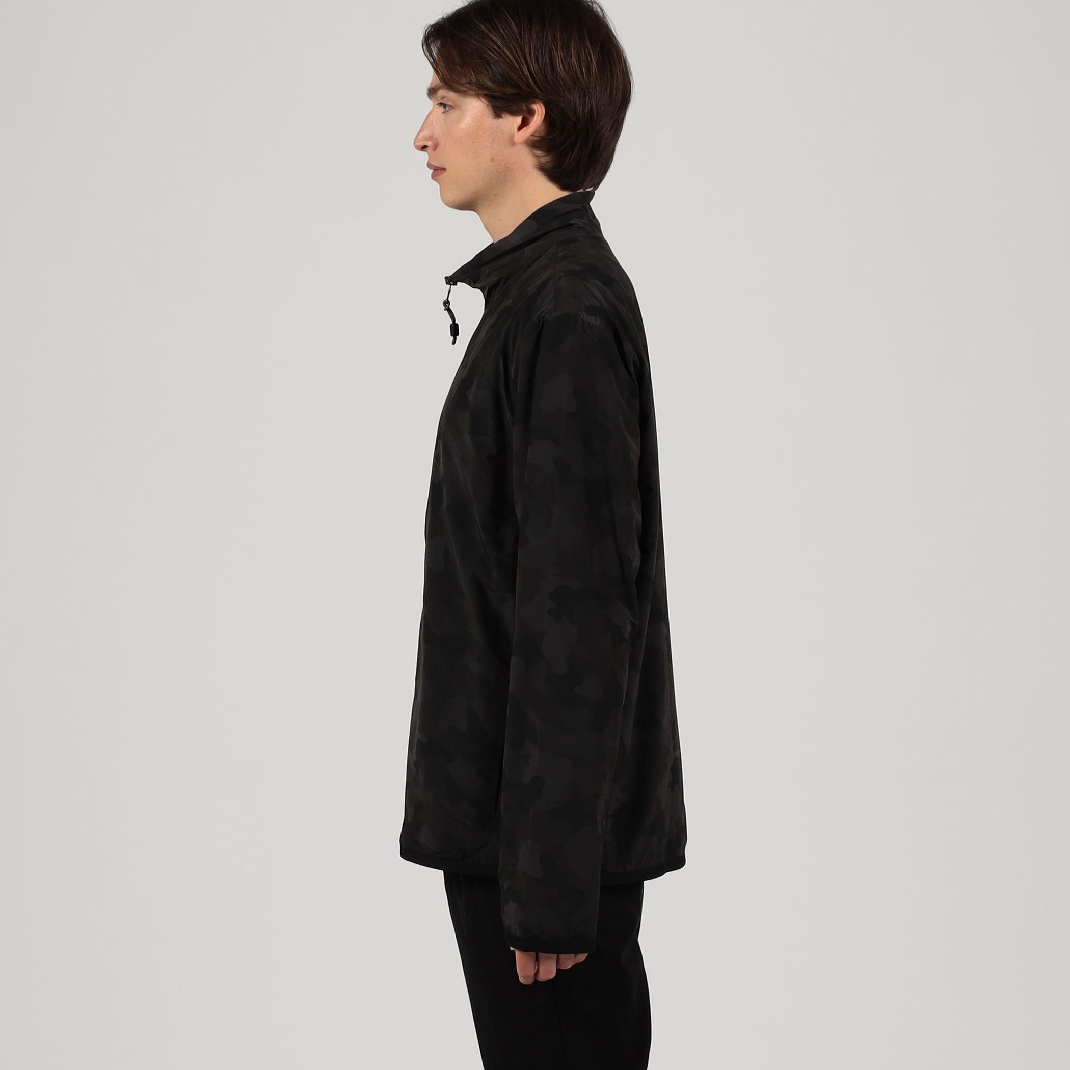 コットンナイロンカモフラ ジップアップブルゾン MFCP2097