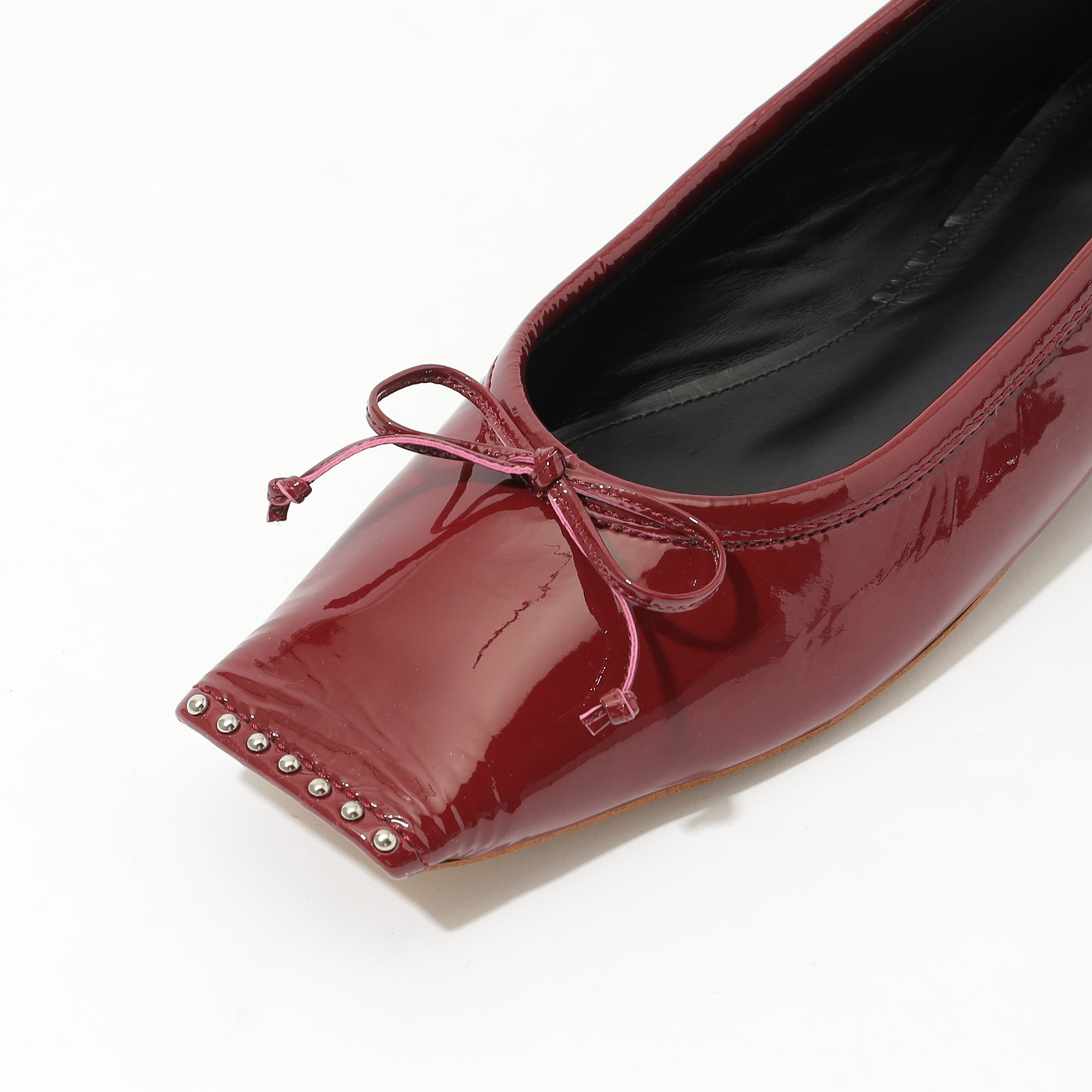 CHEMBUR SQ FLAT STUDS BALLET シューズ｜トゥモローランド 公式通販