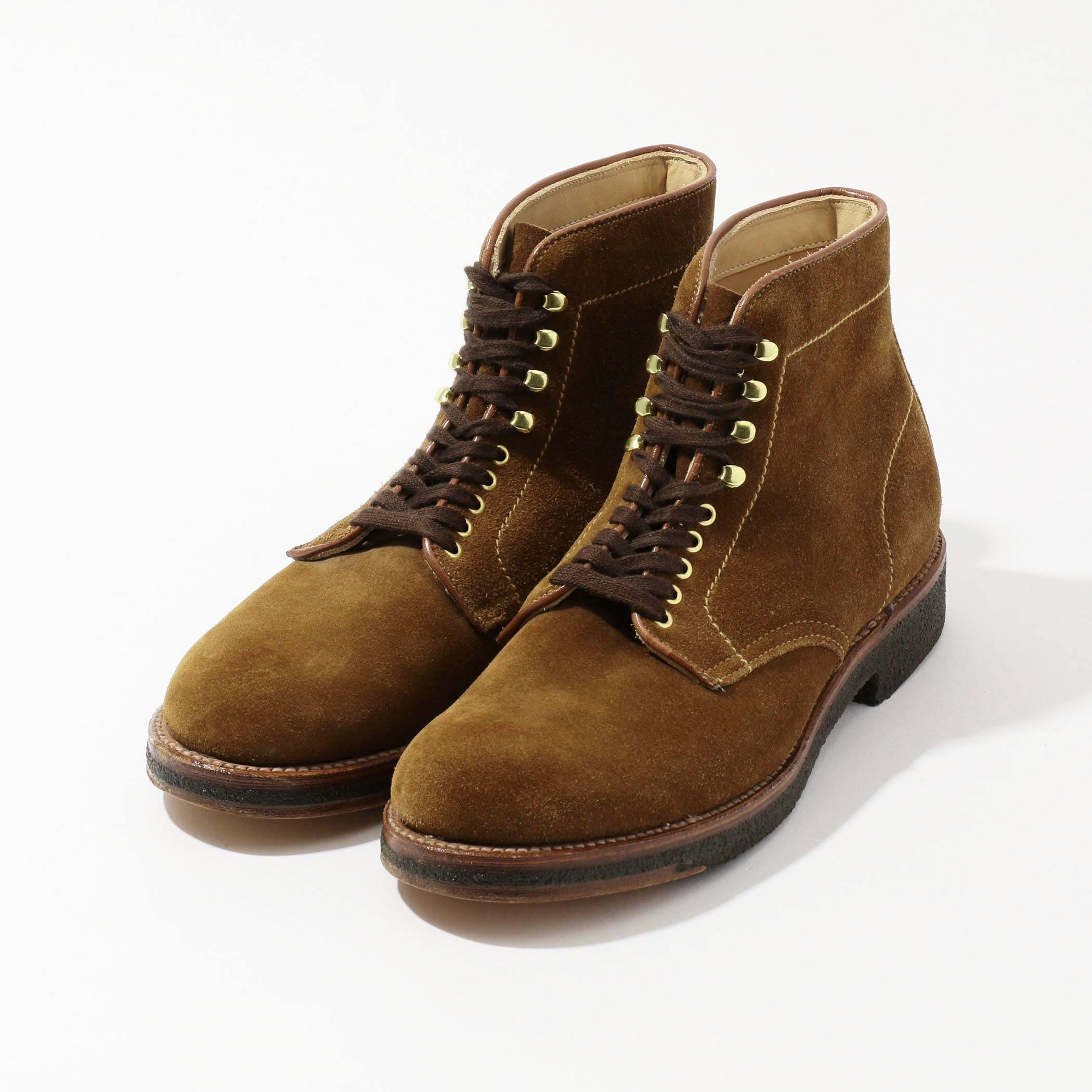 ALDEN カーフスエード プレーントゥ ブーツ｜トゥモローランド