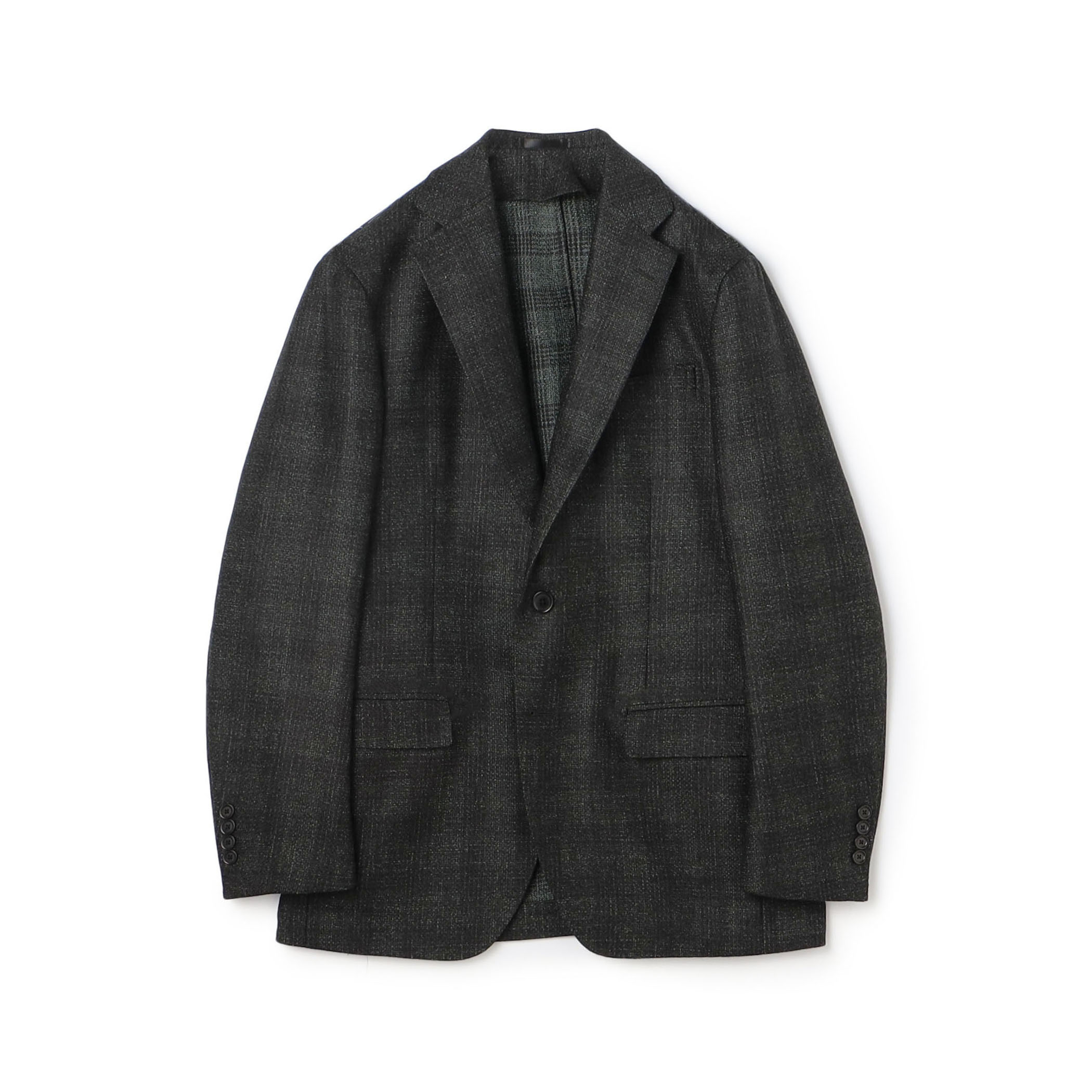 ウールシルクカシミヤ シングルブレステッド2Bジャケット LORO PIANA SILK AIR