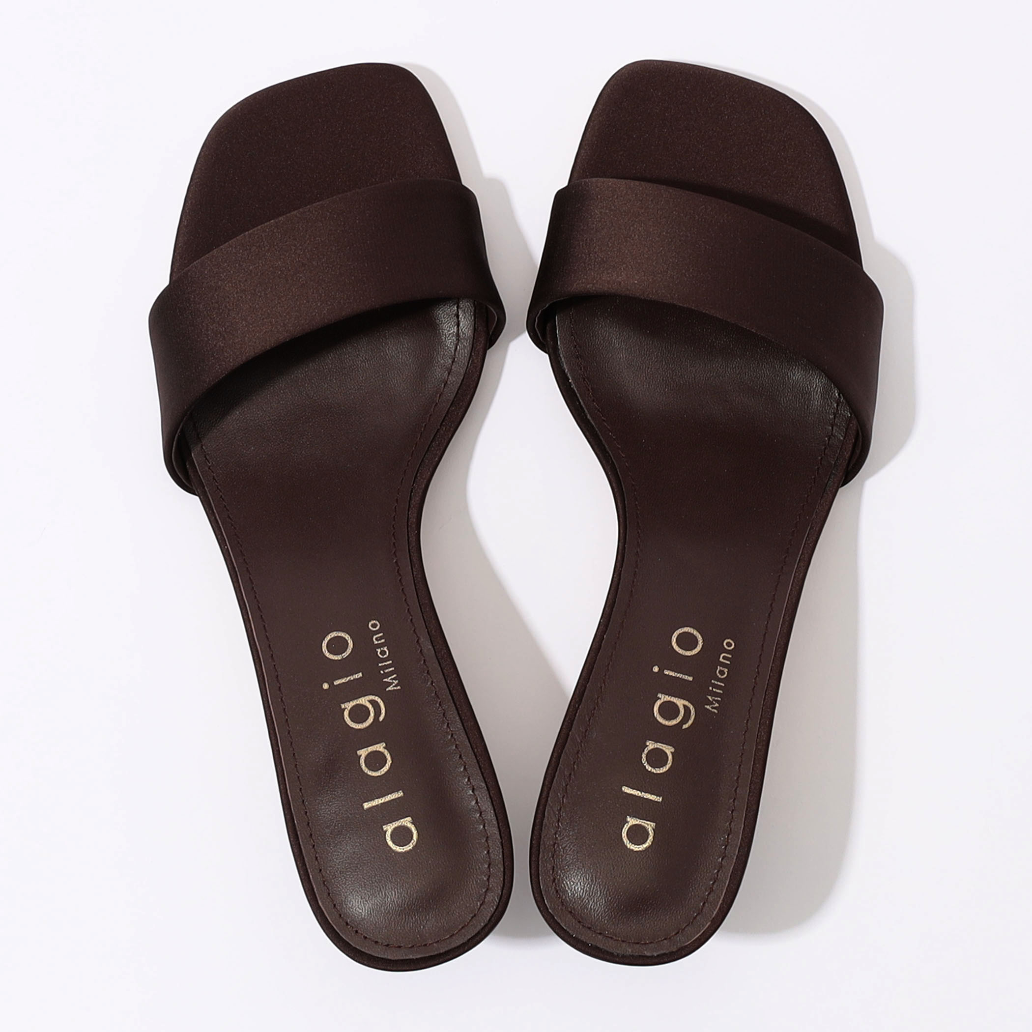 alagio SATIN MULE SARA ヒールサンダル｜トゥモローランド 公式サイト