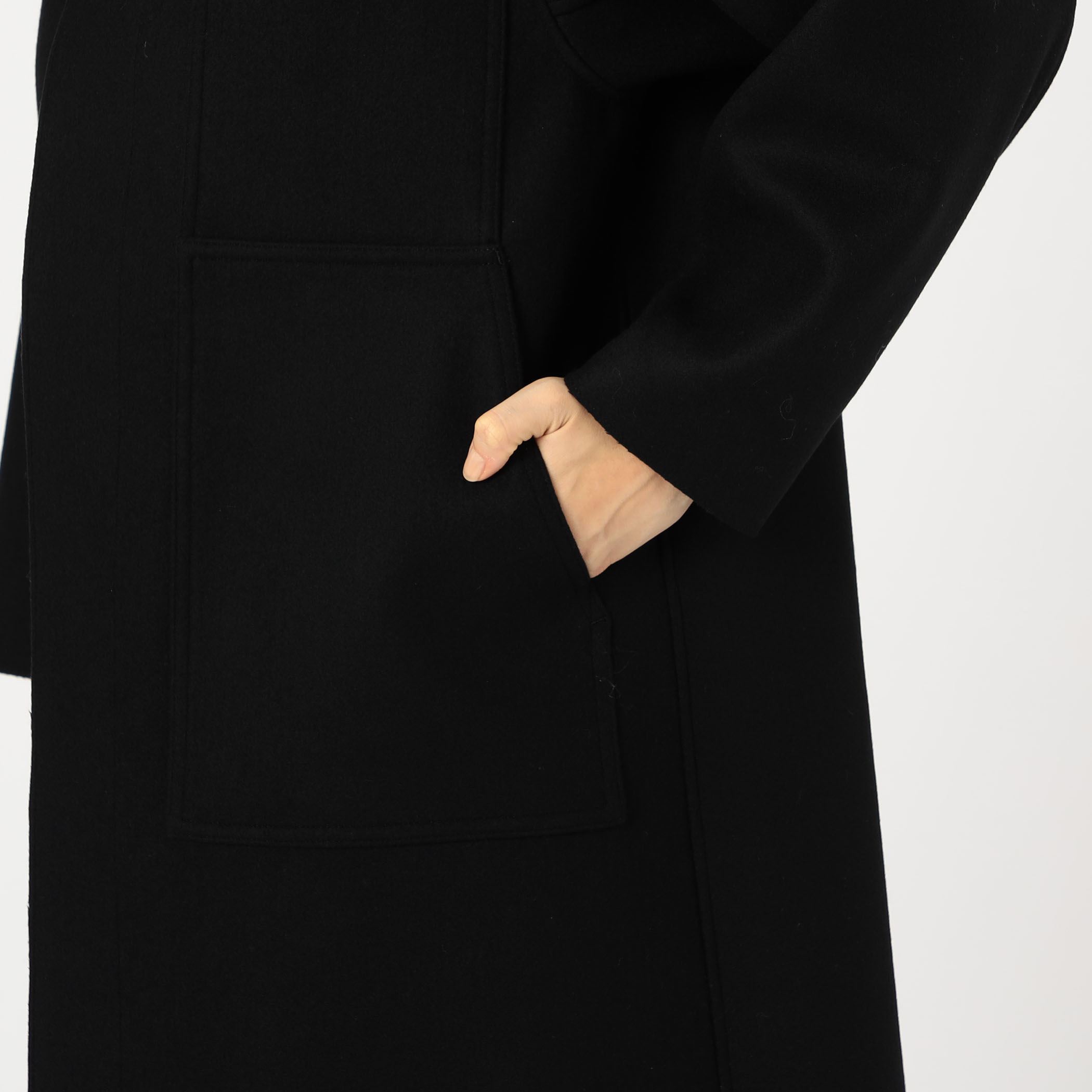 HYKE MELTON HOODED COAT｜トゥモローランド 公式通販