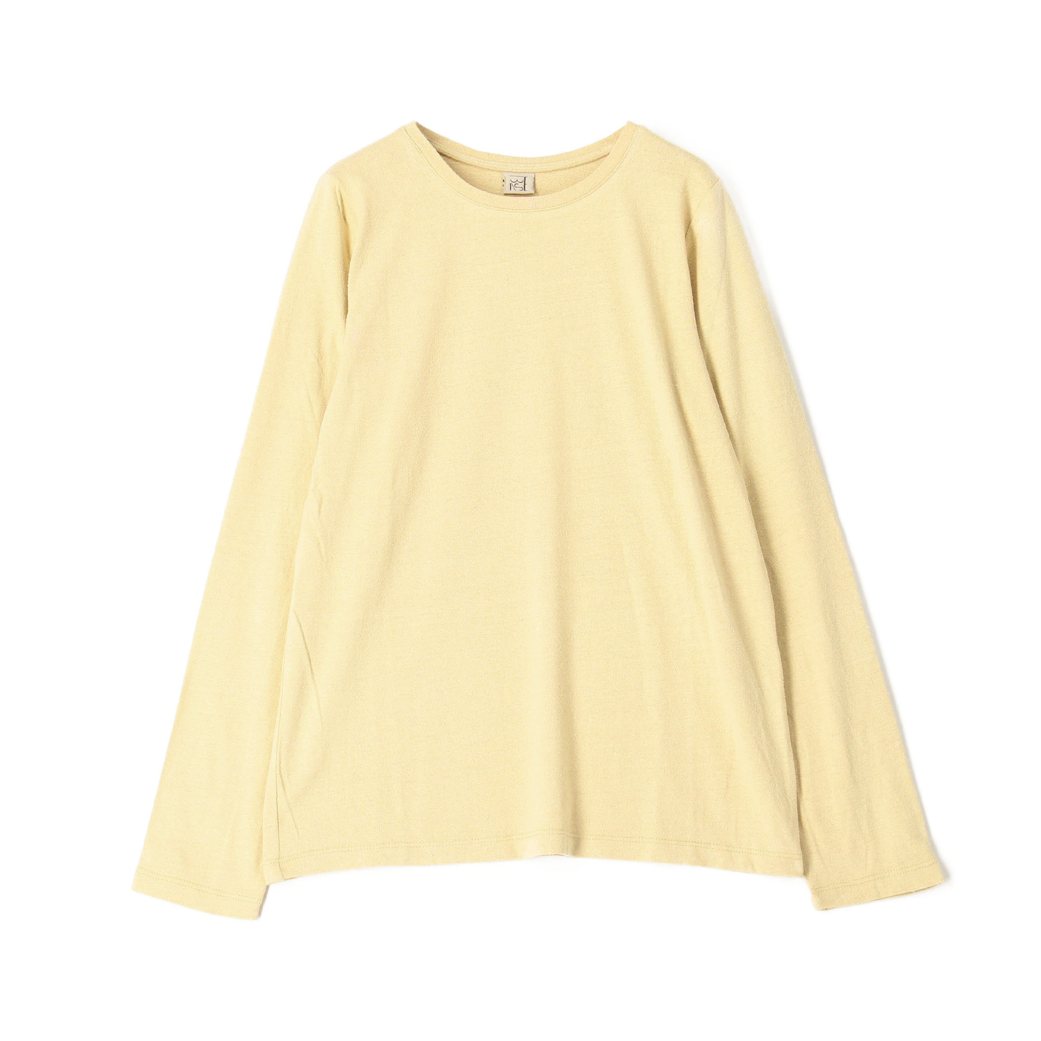 BASERANGE SILK LONG SLEEVE TOP