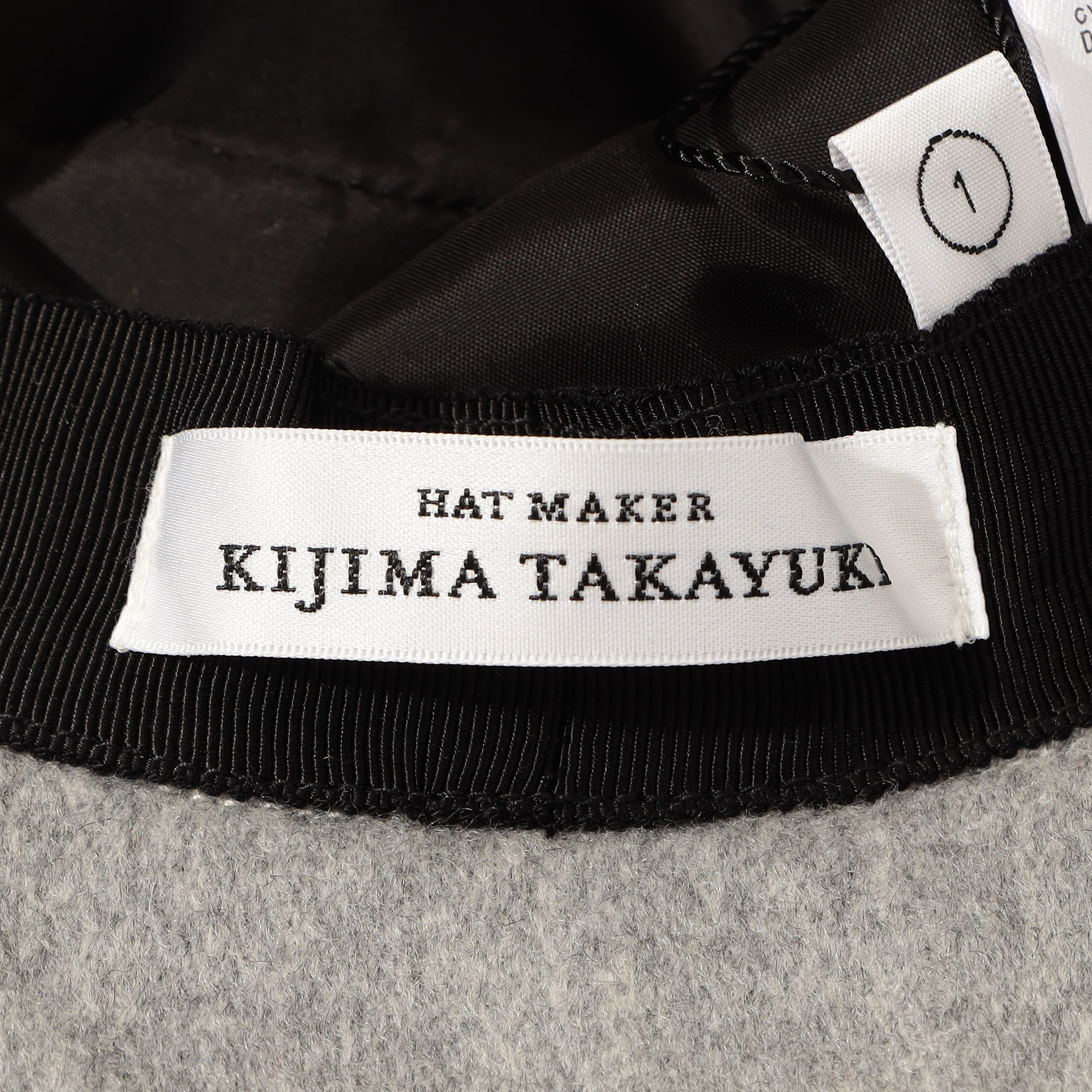 か*い様 KIJIMA TAKAYUKI PURE CASHMERE BUCKE KIJIMA TAKAYUKI 帽子 ハット PURE CASHMERE BUCKET HAT