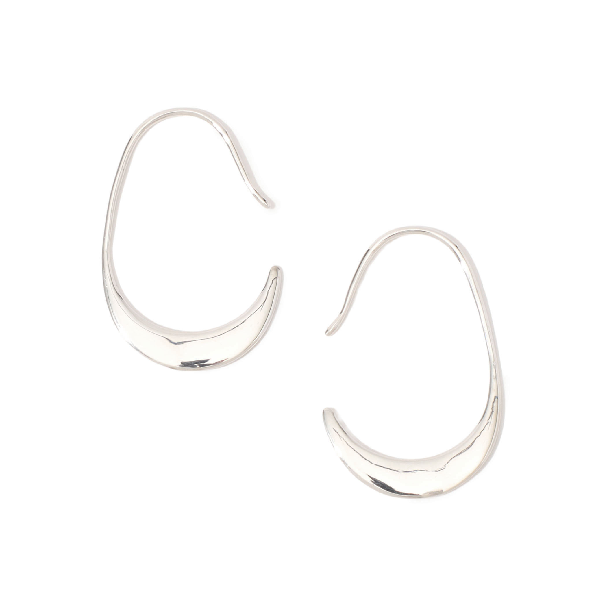mounir Modern Crescent ピアス