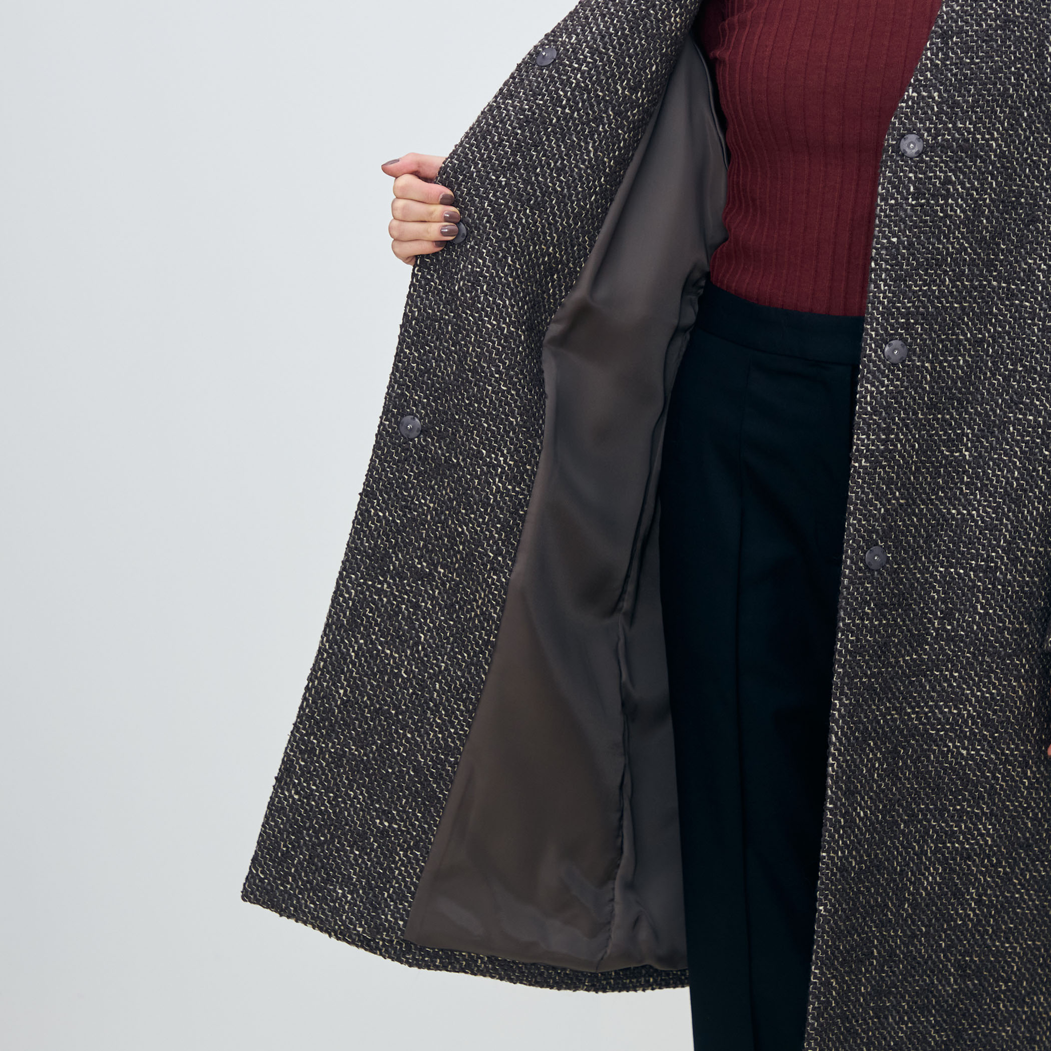 ブークレー Vカラードルマンスリーブコート｜トゥモローランド 公式通販