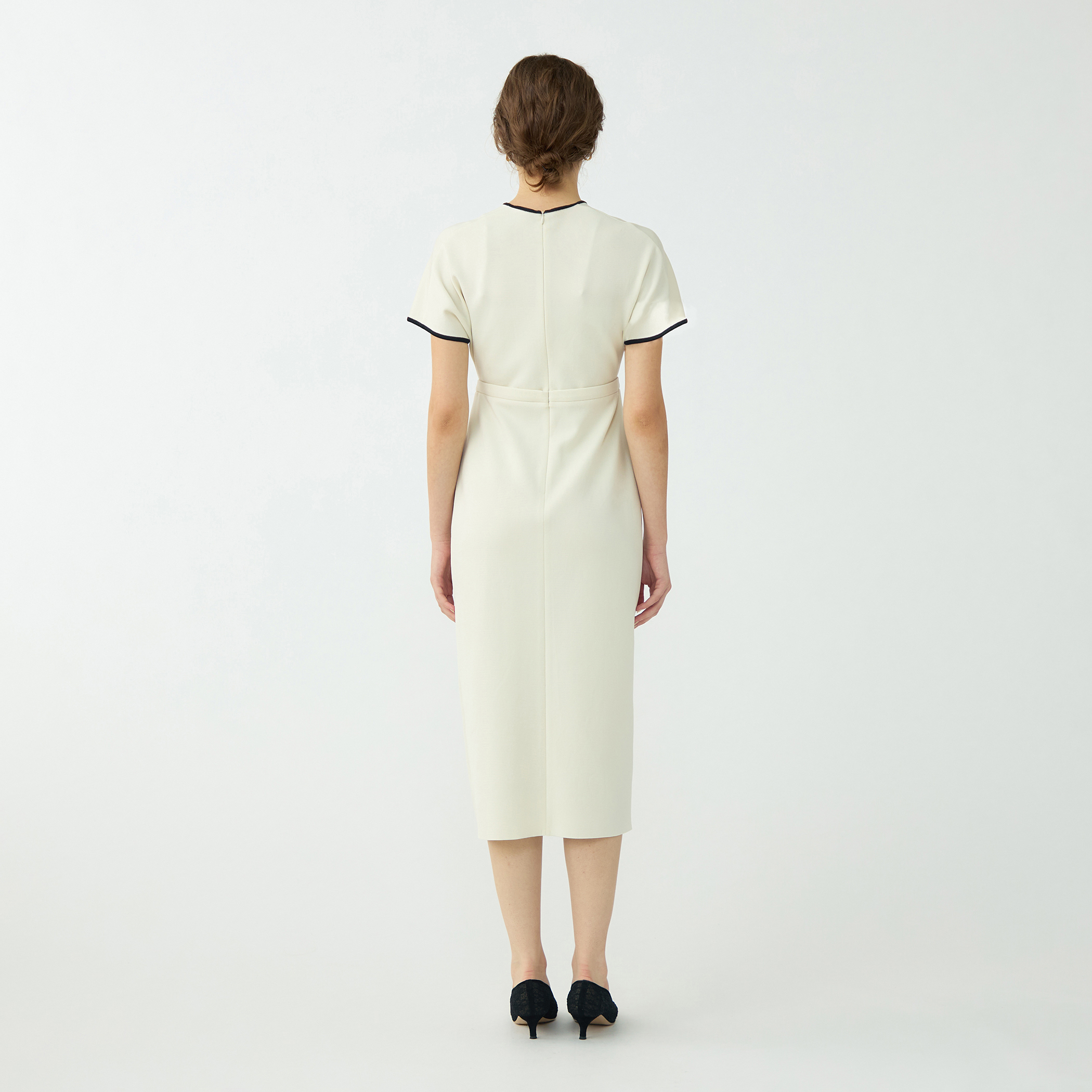 ミラノリブ ウエストタックワンピース｜トゥモローランド 公式通販