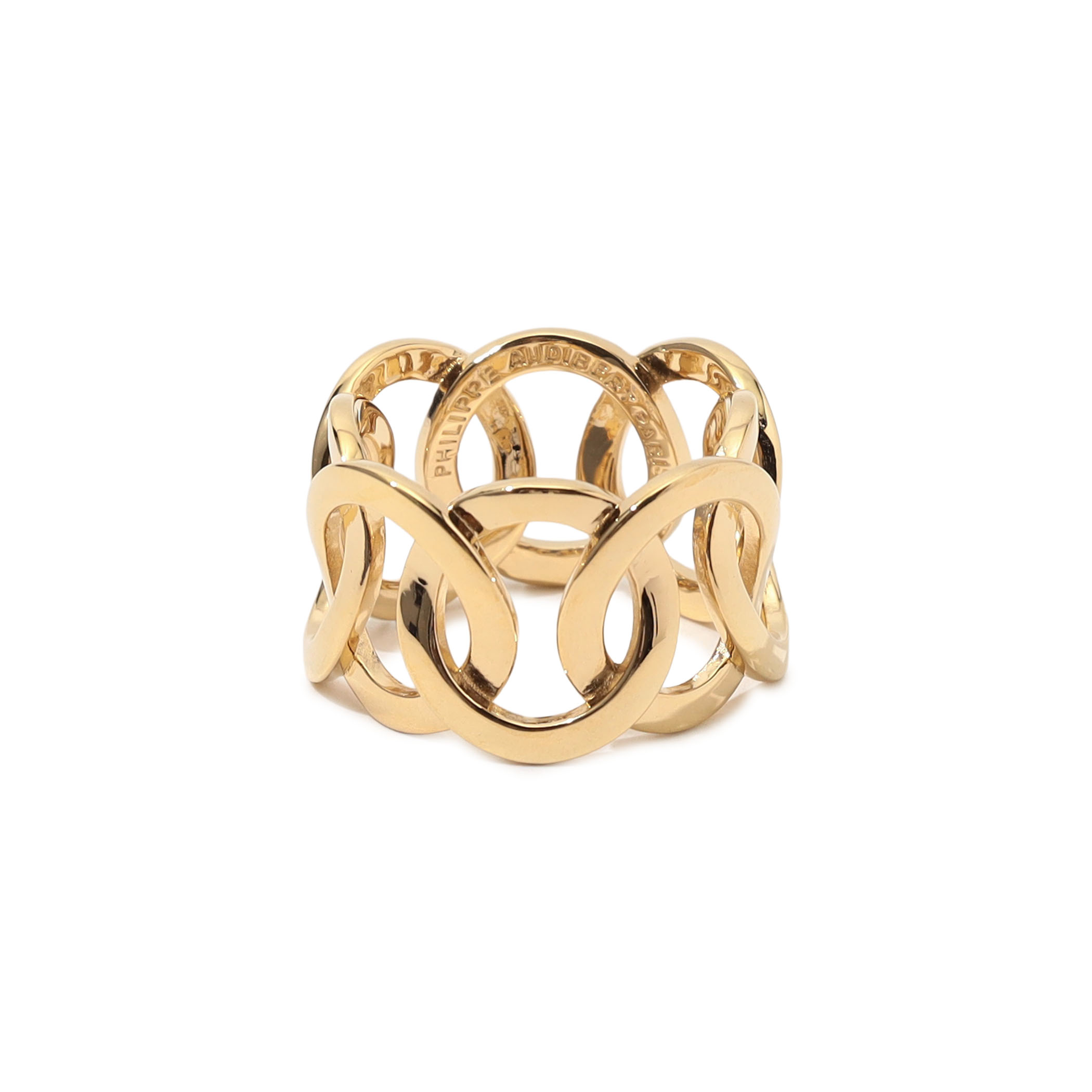 【別注】PHILIPPE AUDIBERT ゴールド スカーフリング