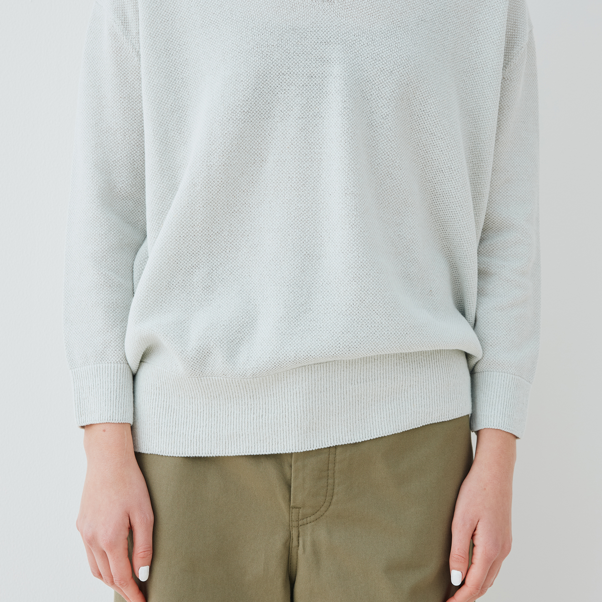 GALERIE VIE　ドライカノコ クルーネックプルオーバー ドライカノコ クルーネックプルオーバー | GALERIE VIE (Women