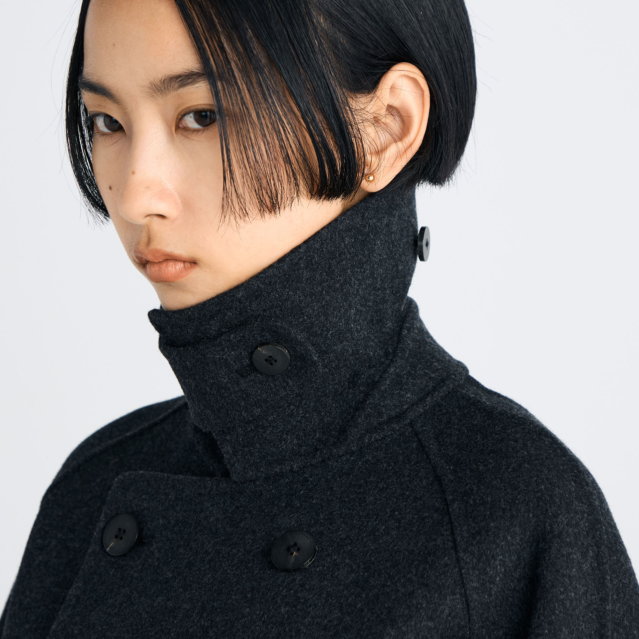 【新品】Edition ウールカシミヤ ダブルフェイス ショートコート ウールカシミヤ ダブルフェイス ショートコート｜トゥモローランド