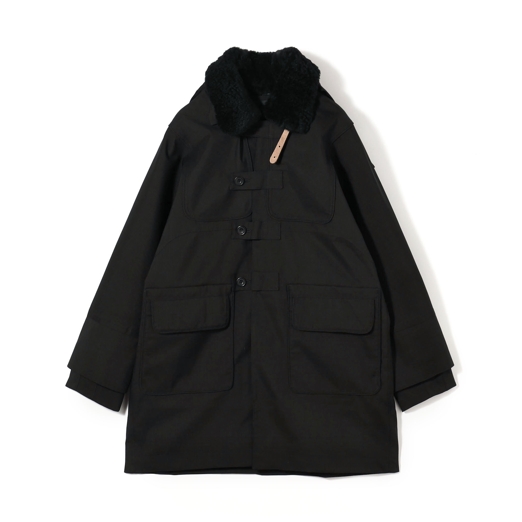 Norwegian Rain NR Duffel ウールシアリングカラー ダッフルコート