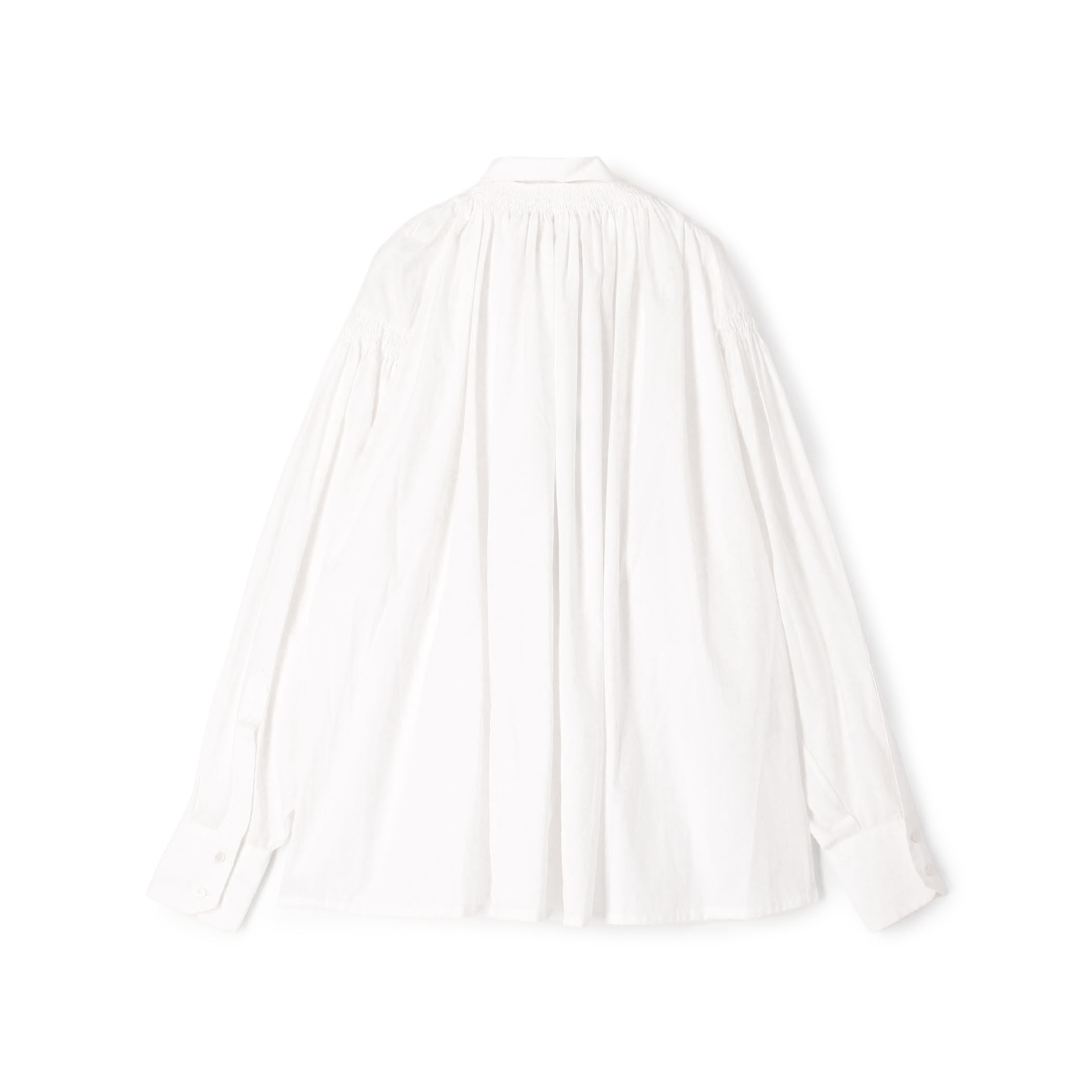 PLAN C VOLUME LSLV SHIRT コットン ボリュームブラウス
