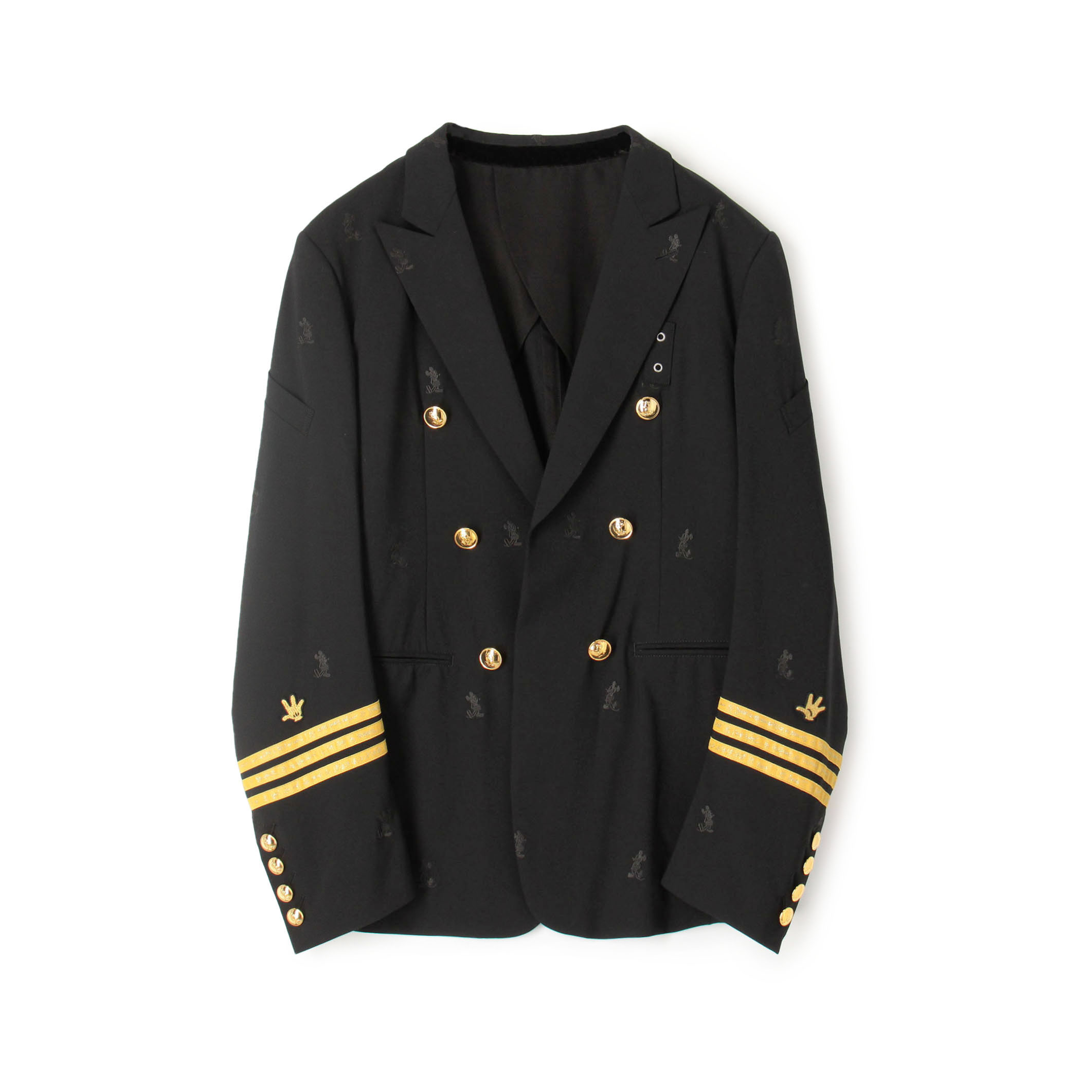 TAKAHIROMIYASHITATheSoloist single breasted peaked lapel jacket