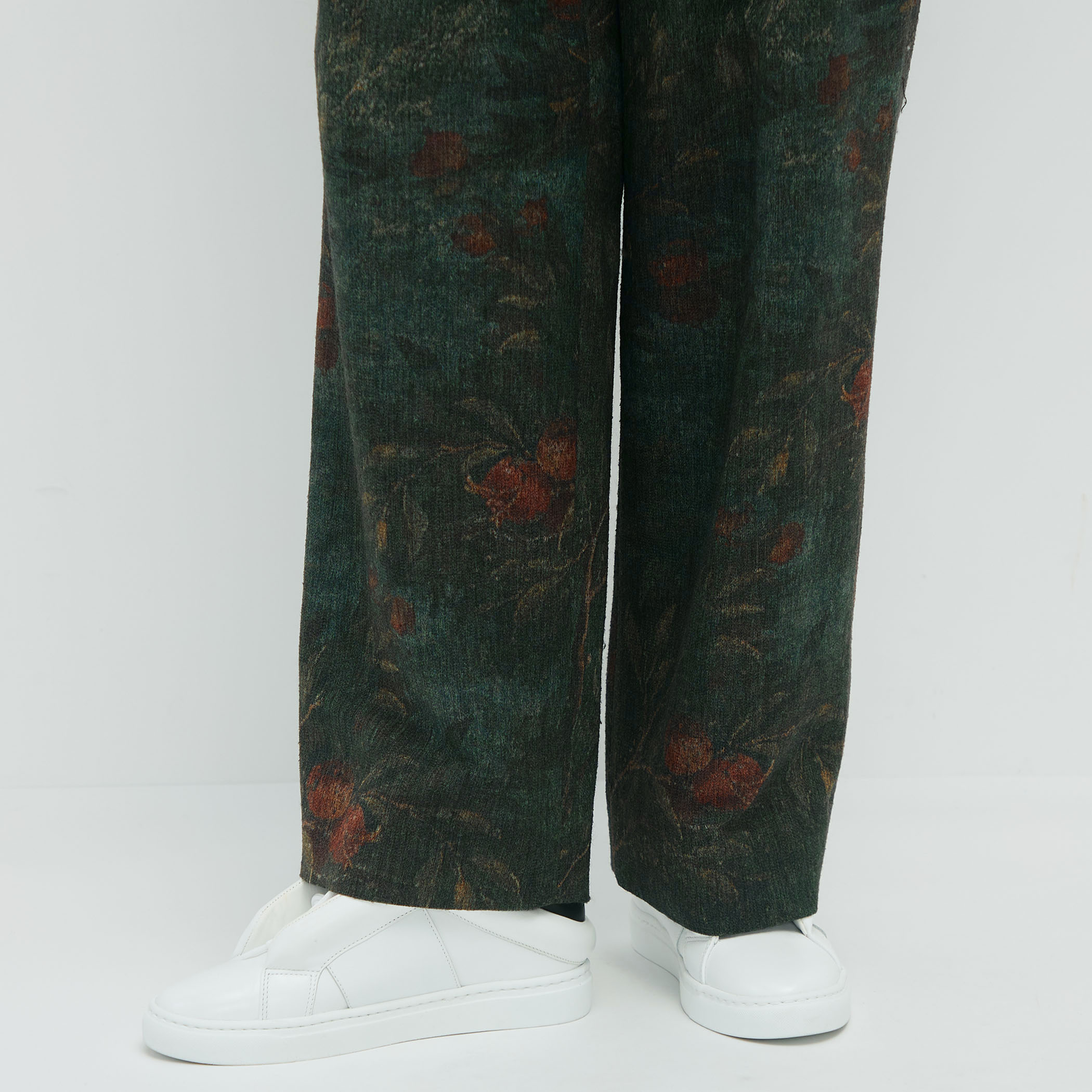 オーチャードジャカード 2タックパンツ｜トゥモローランド 公式通販