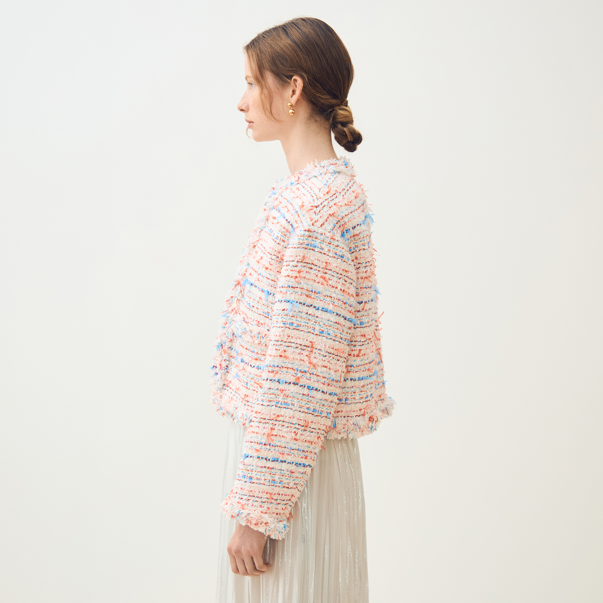 フロッシュファンシー フリンジカラーレスジャケット