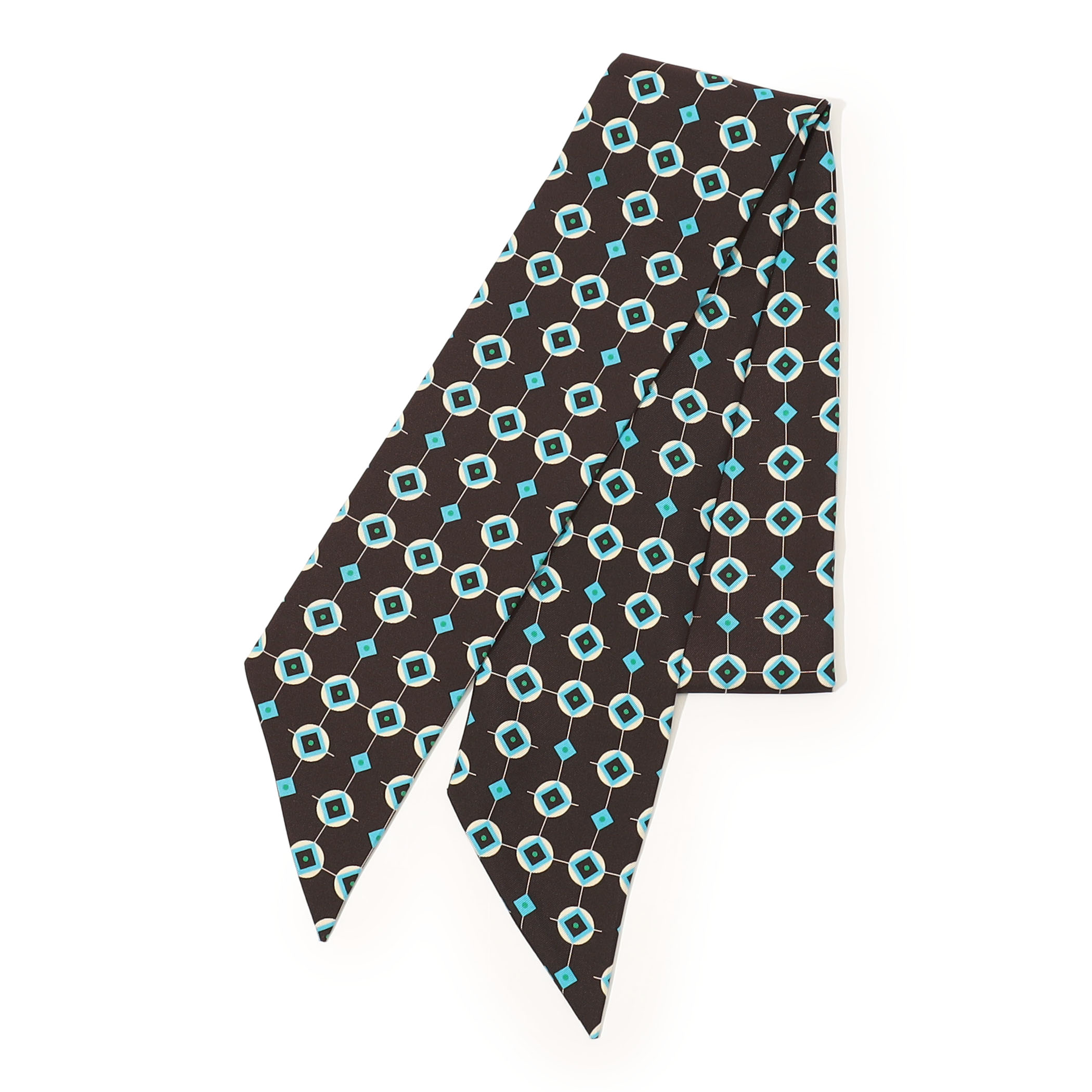 TOMORROWLAND 小紋柄 シルクスカーフ