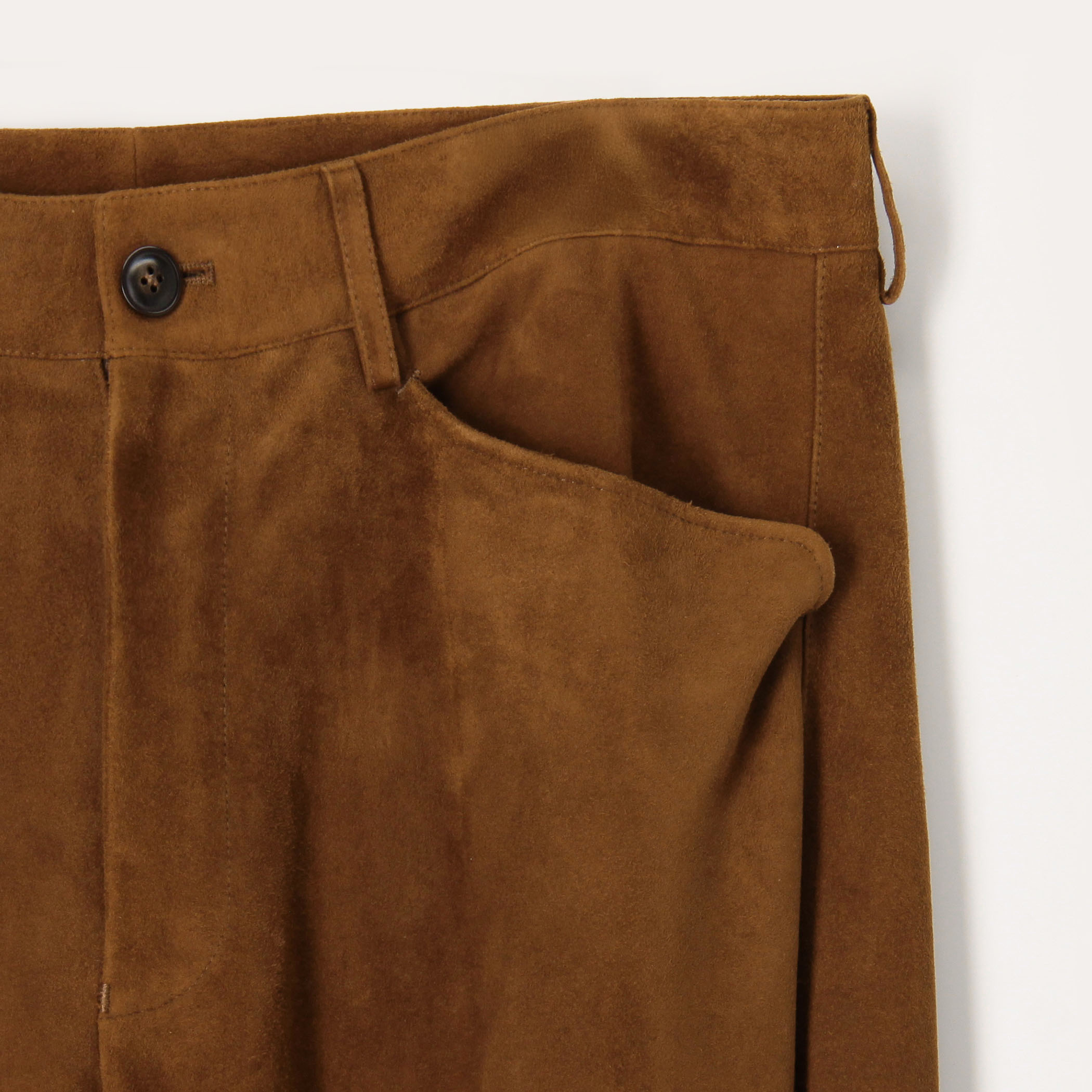 ラムスエード Lポケットフレアパンツ｜トゥモローランド 公式通販