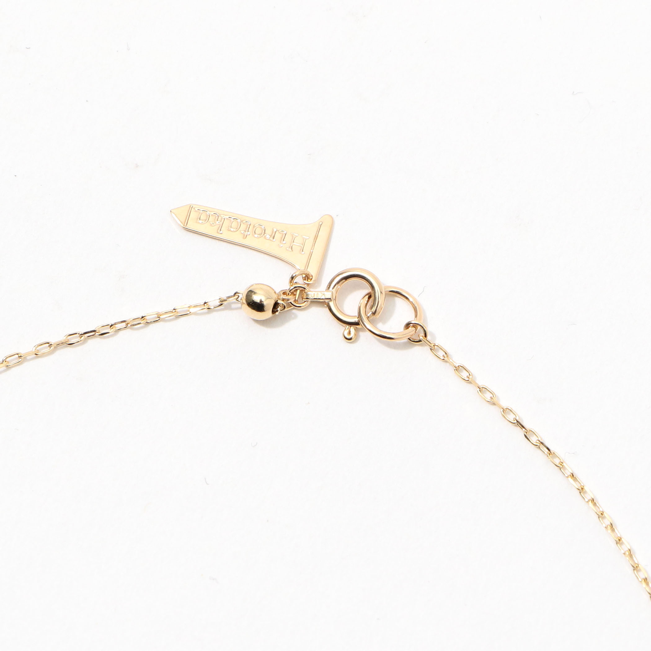 別注】Hirotaka×TOMORROWLAND ARROW DIAMOND NECKLACE