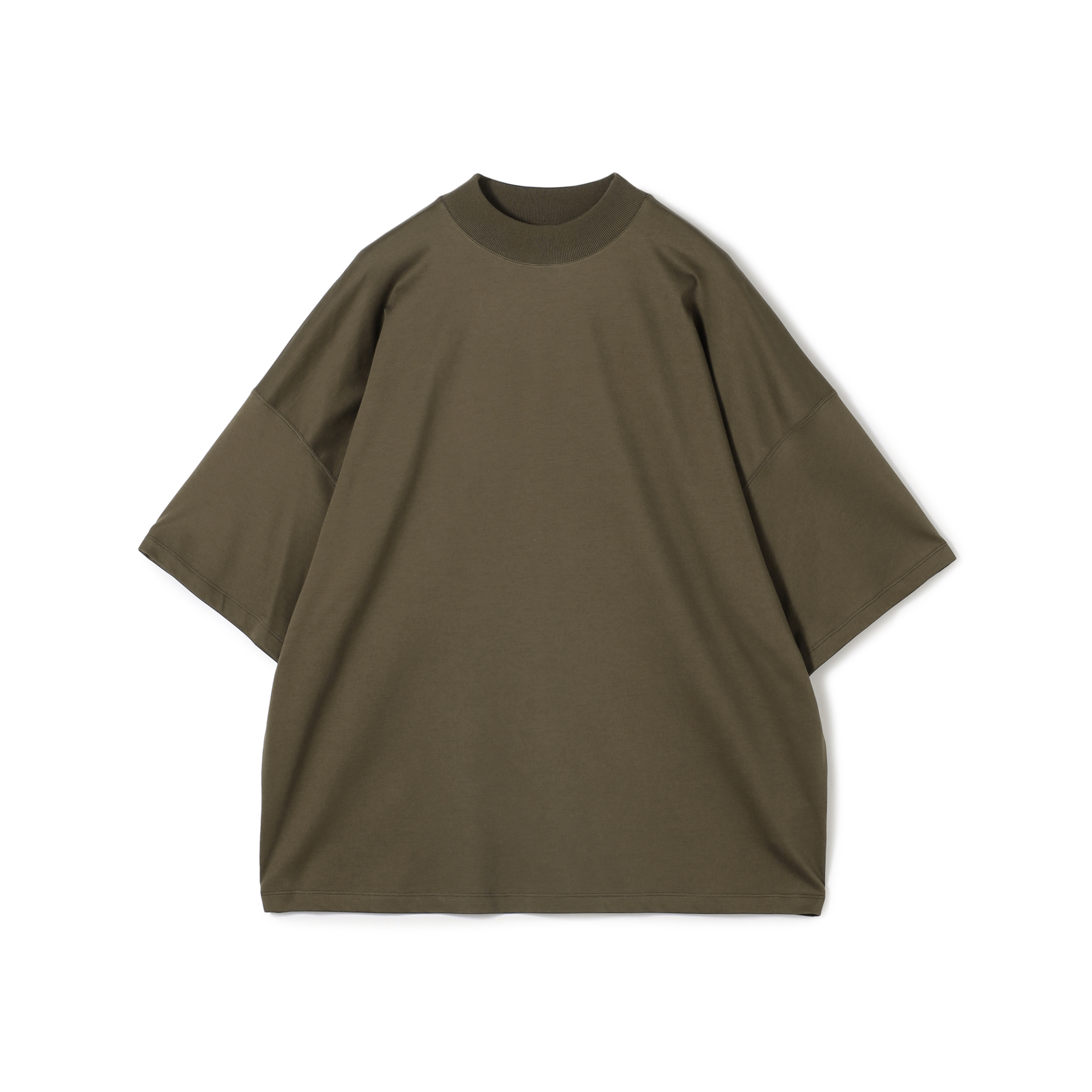 CABaN コットン ビルドネックTシャツ