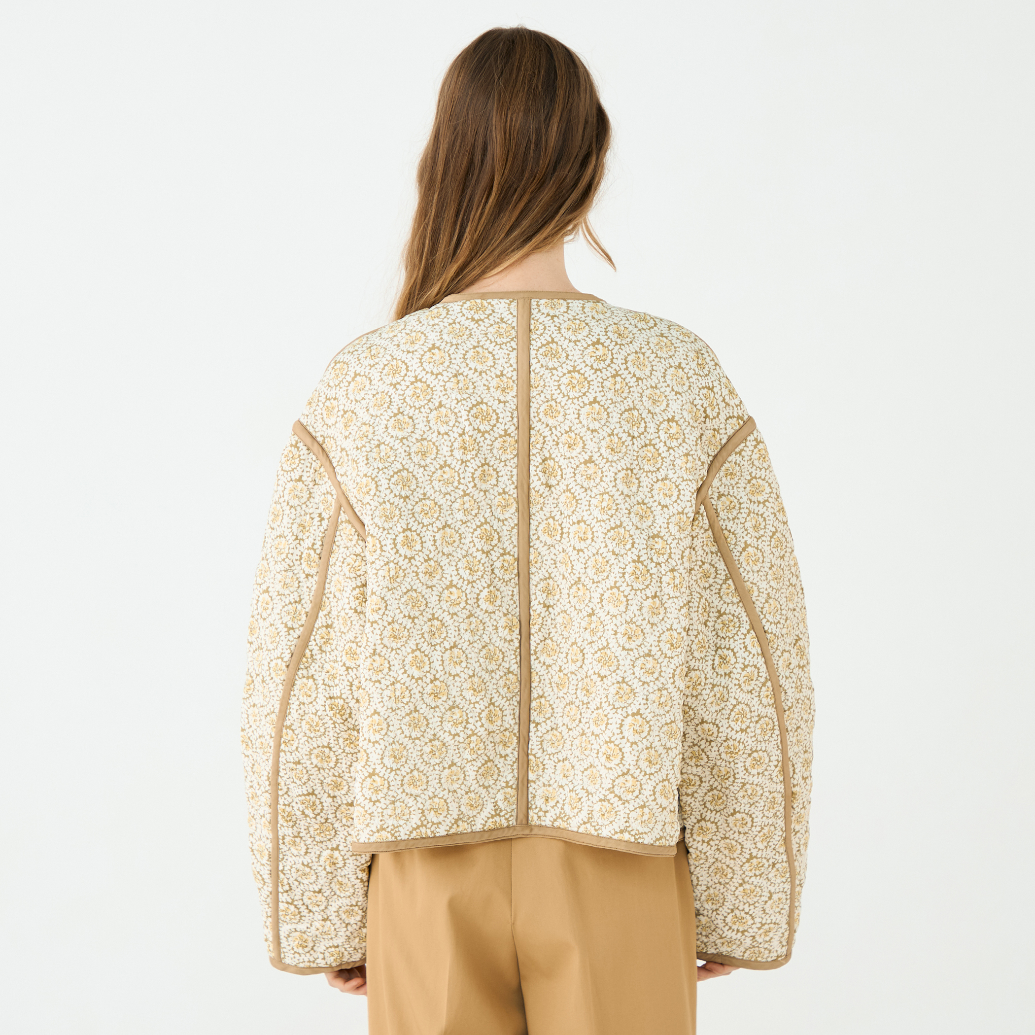 レーヨンサテンキルト リバーシブルジャケット｜トゥモローランド 公式通販