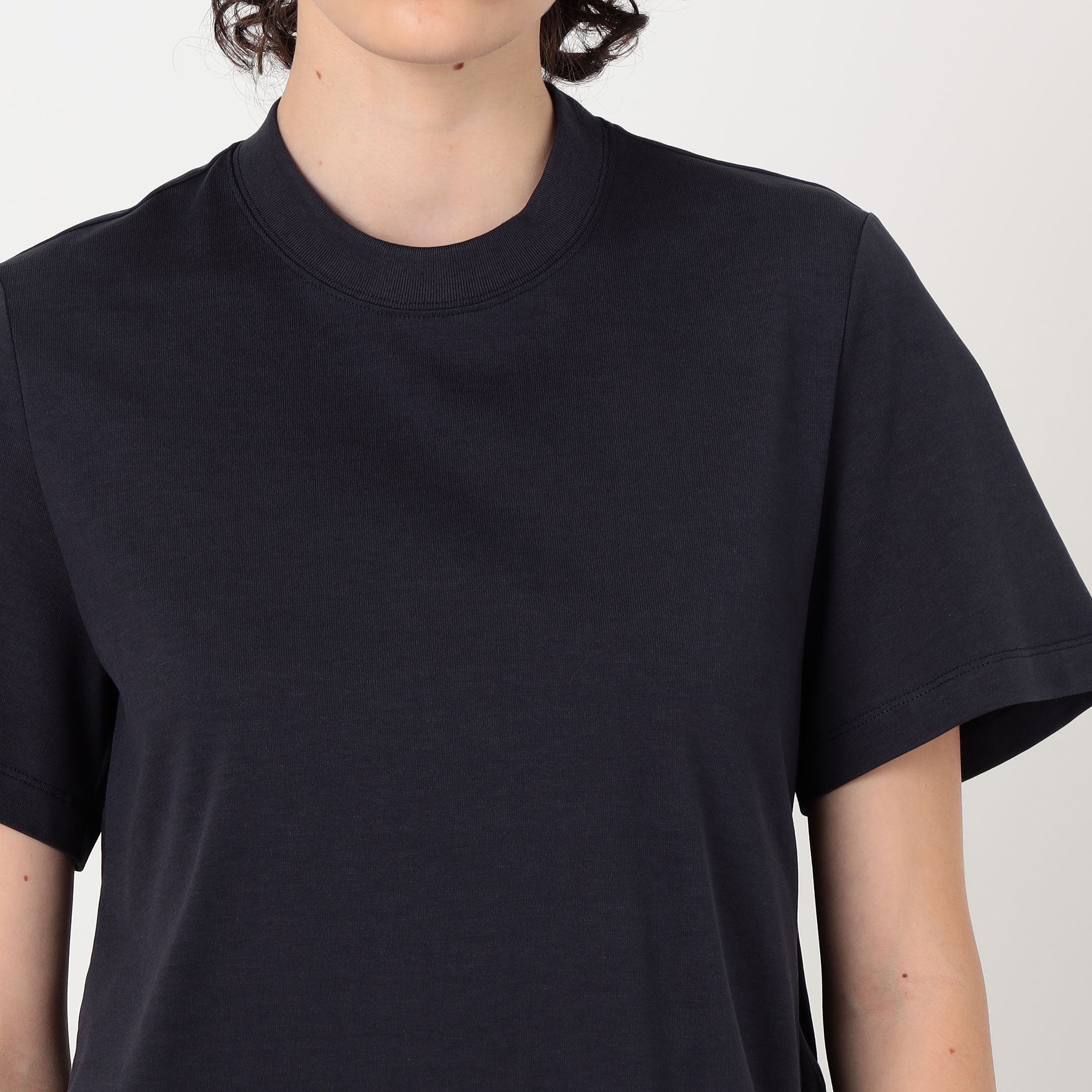 Mame Kurogouchi Cotton Jersey Asymmetric T-Shirt アシンメトリーT