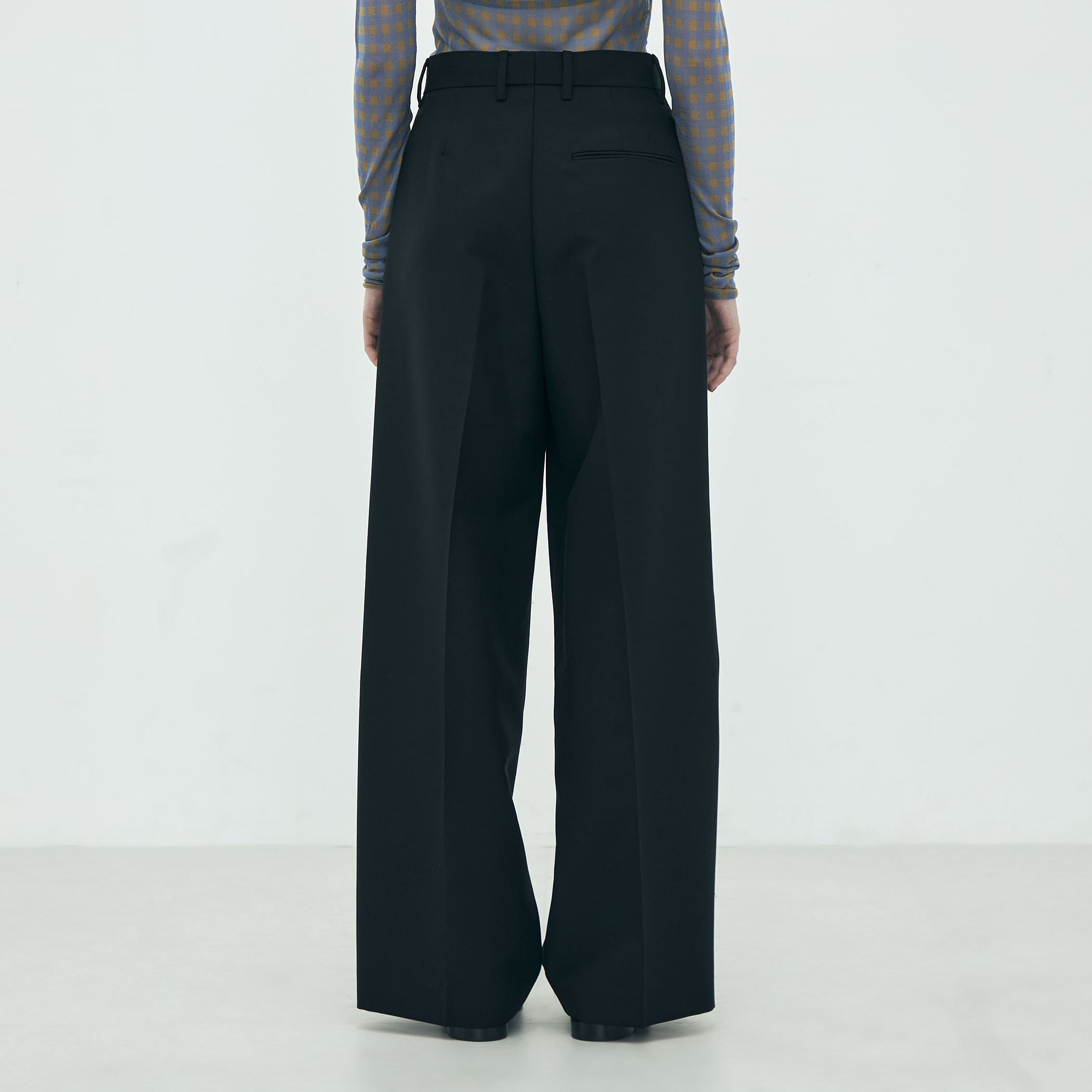 edition pourell モヘヤビンテージトロ スラックスパンツ