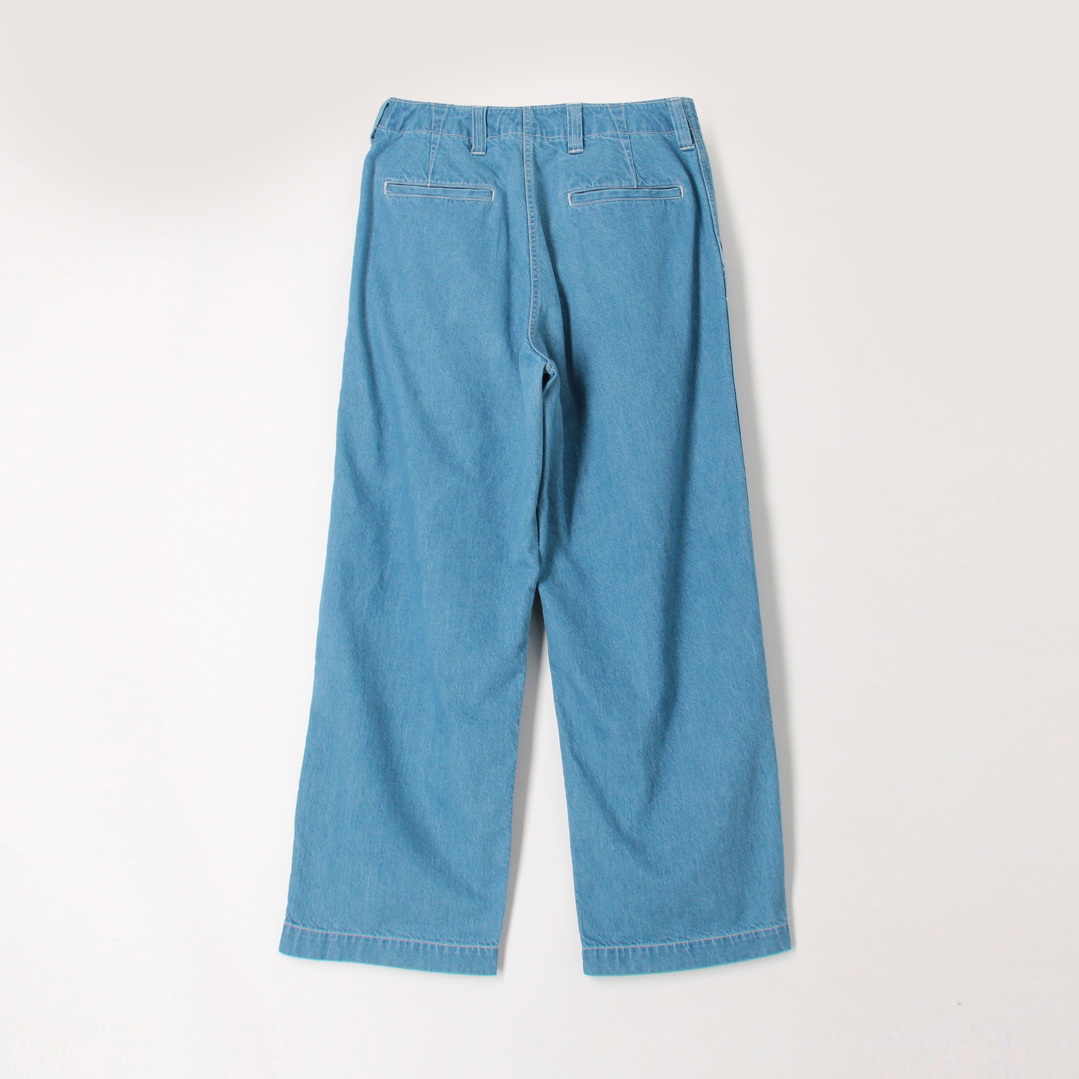 10ozデニム ワイドストレートパンツ｜トゥモローランド 公式通販