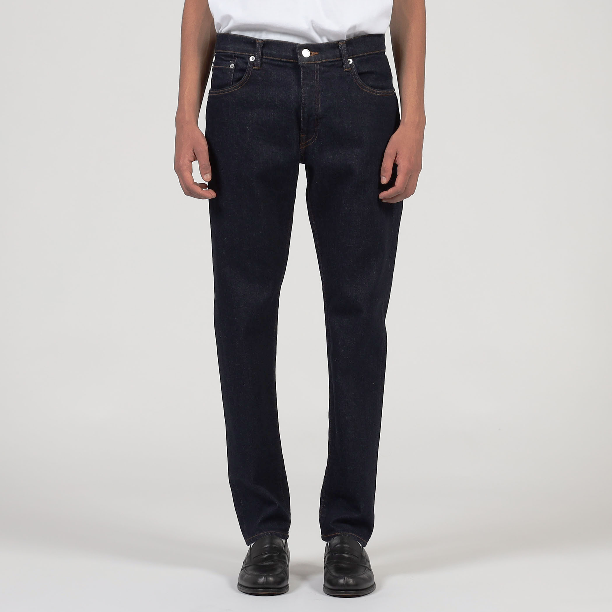 別注】EDWIN REGULAR TAPERED ONE WASHED デニムパンツ 