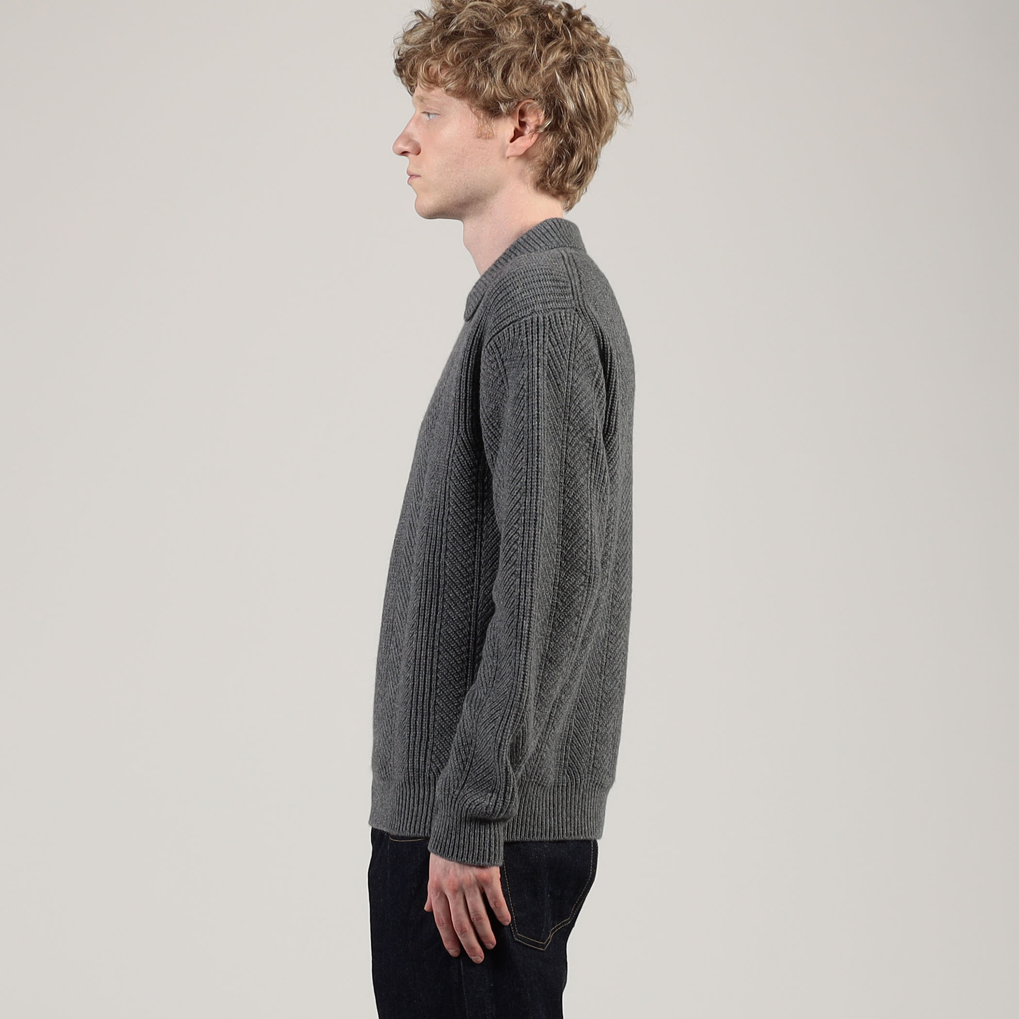 Drake's ウールアルパカ スキッパーニット｜トゥモローランド 公式通販