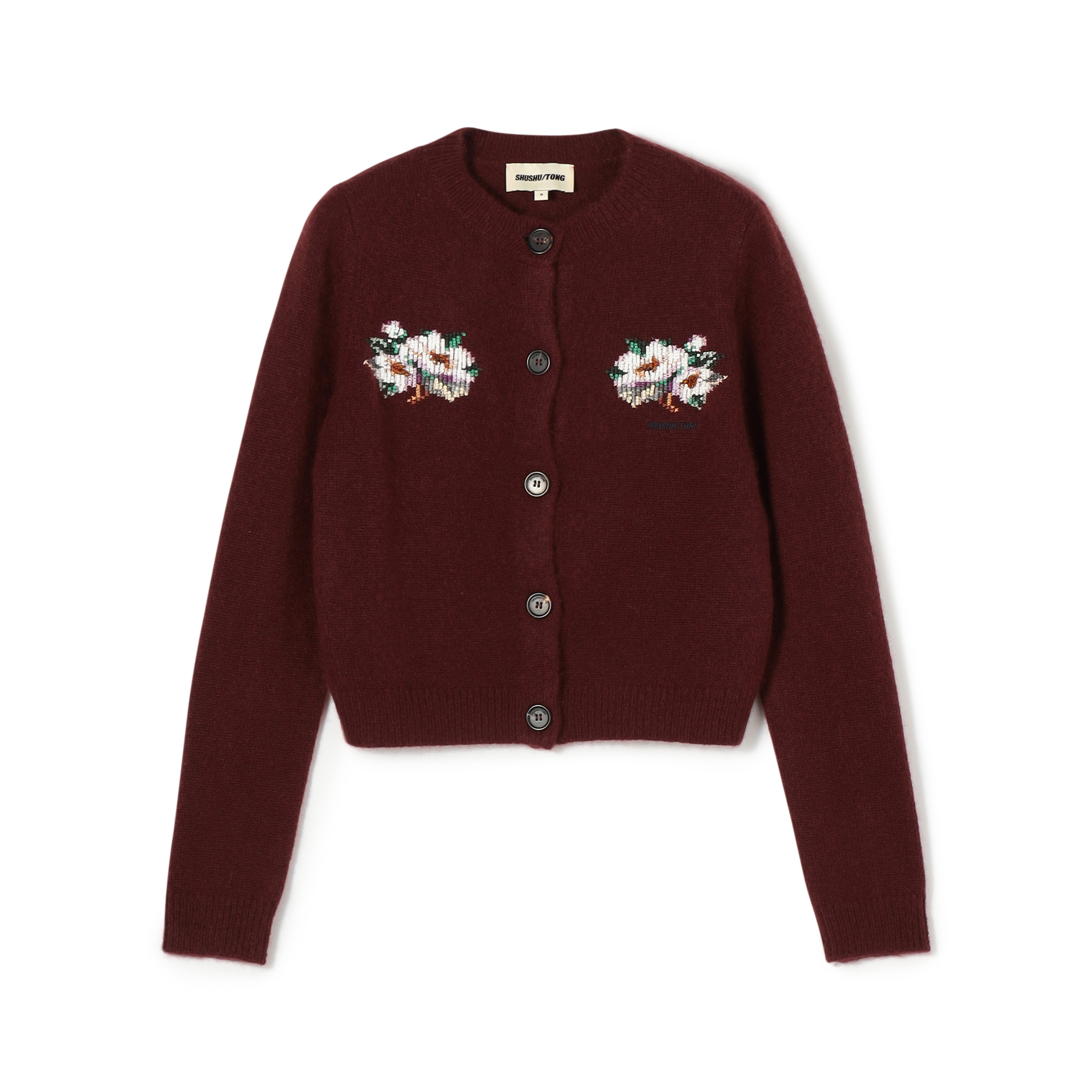 SHUSHU/TONG Embroidered Cardigan